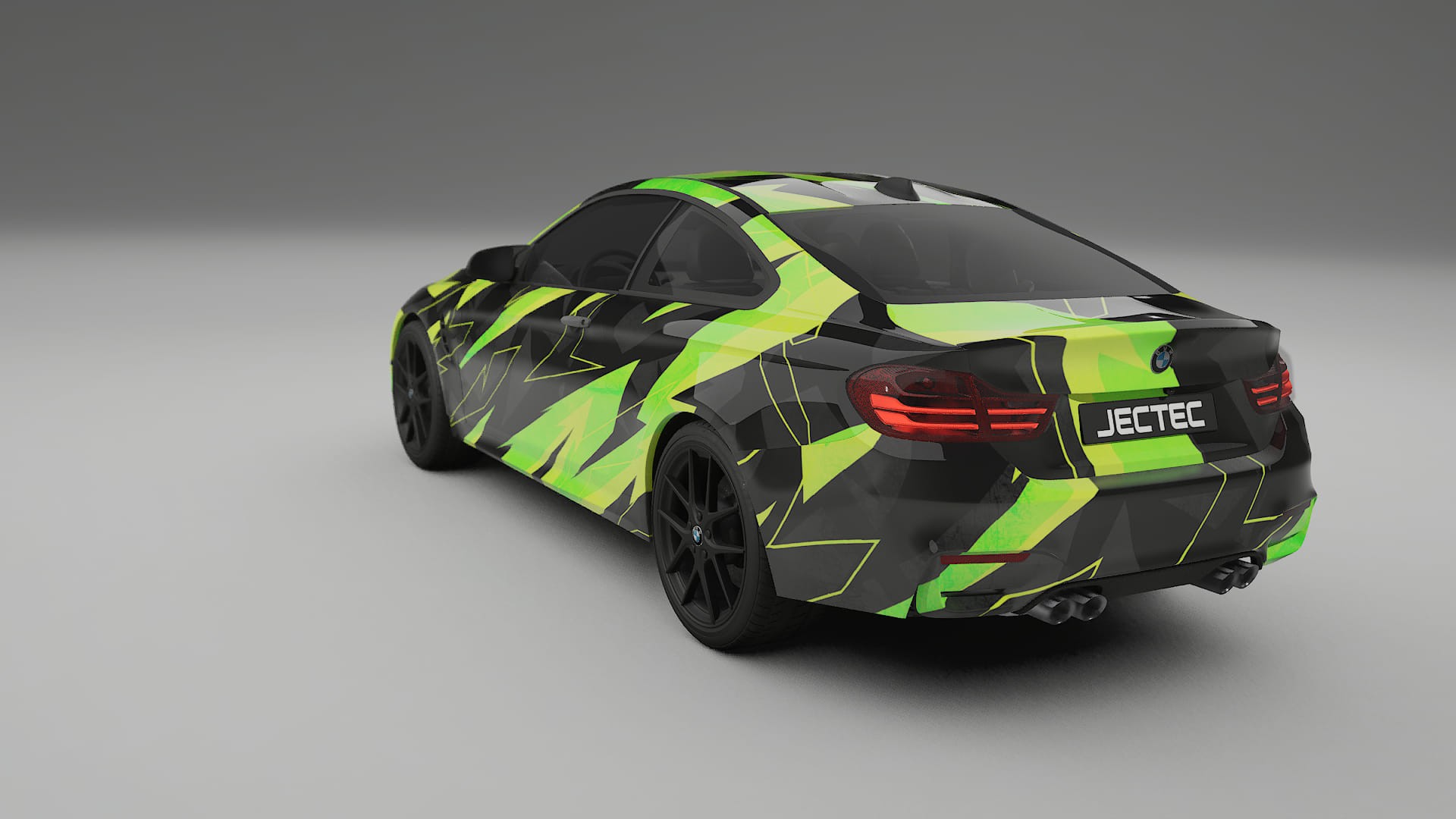 BMW M4 F82 NINJA TURTLES Designed Wrap PPF Kit – Printable Polyurethane Film