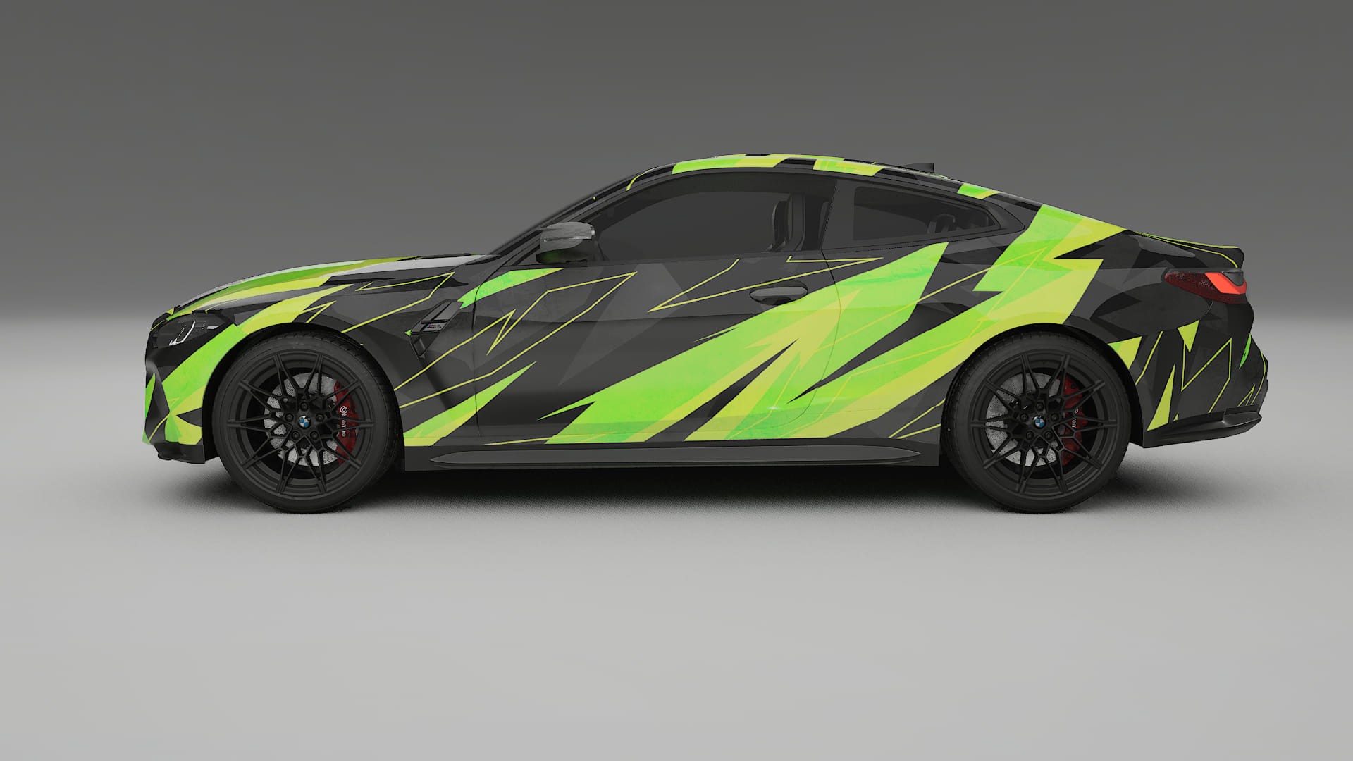 BMW M4 G82 NINJA TURTLES Designed Wrap PPF Kit – Printable Polyurethane Film