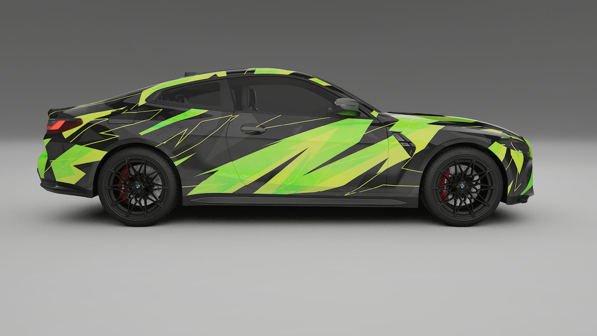 BMW M4 G82 NINJA TURTLES Designed Wrap PPF Kit – Printable Polyurethane Film