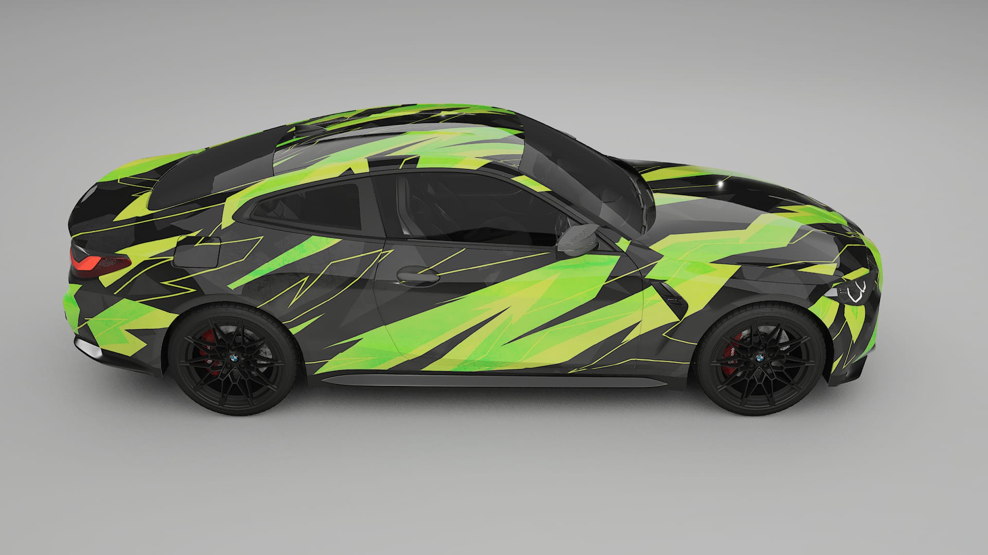 BMW M4 G82 NINJA TURTLES Designed Wrap PPF Kit – Printable Polyurethane Film