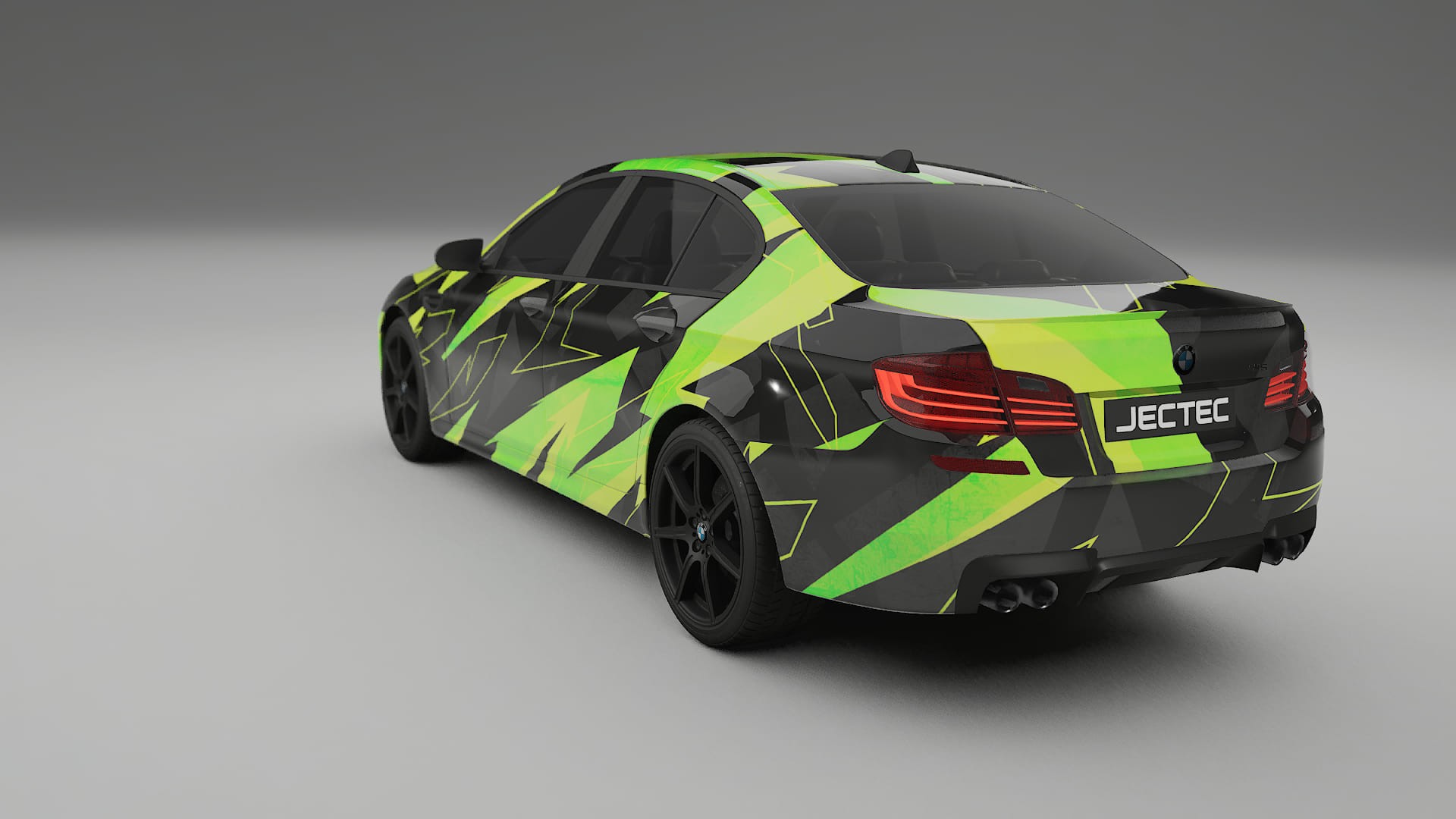 BMW M5 F10 NINJA TURTLES Designed Wrap PPF Kit – Printable Polyurethane Film