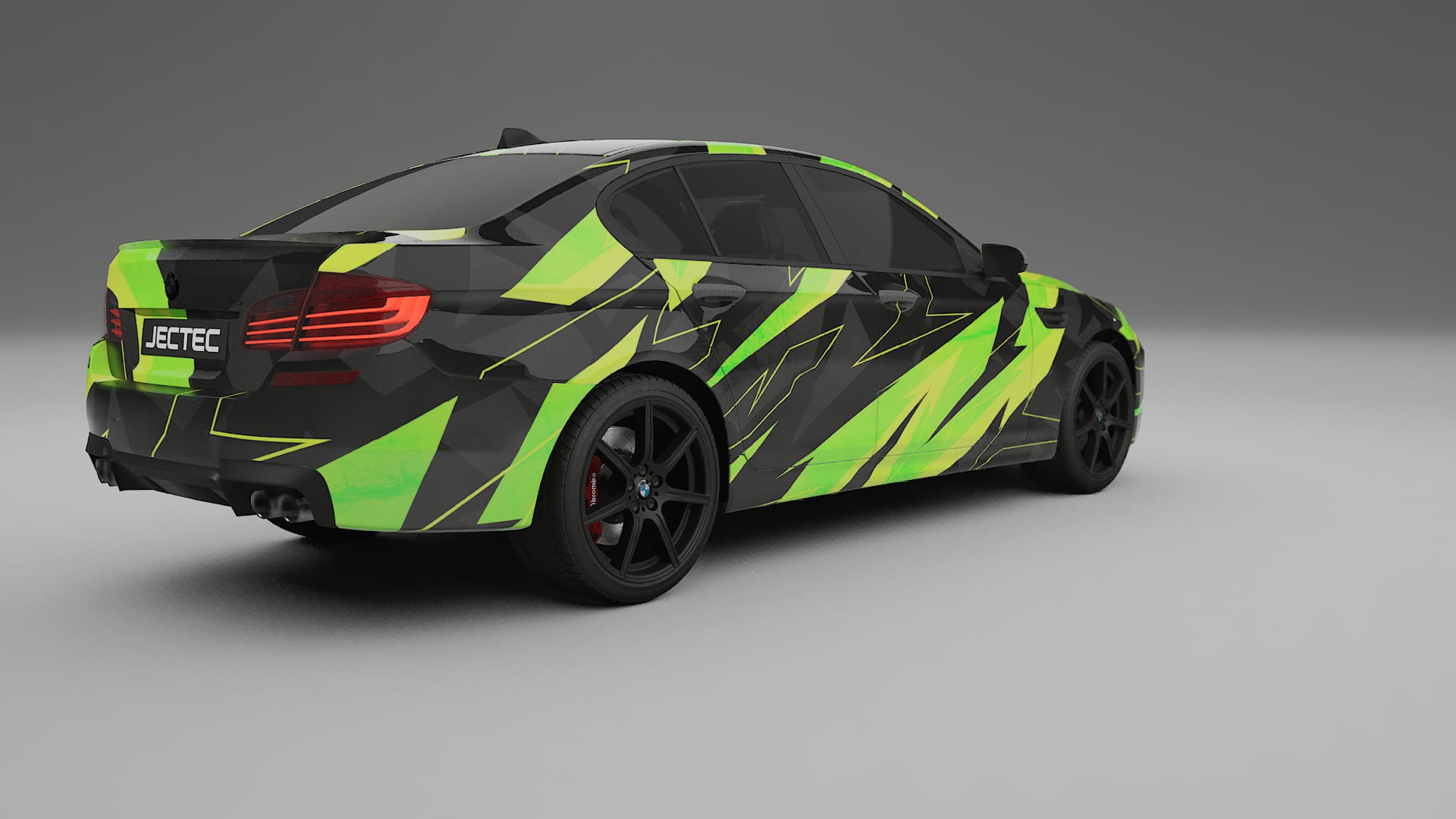 BMW M5 F10 NINJA TURTLES Designed Wrap PPF Kit – Printable Polyurethane Film
