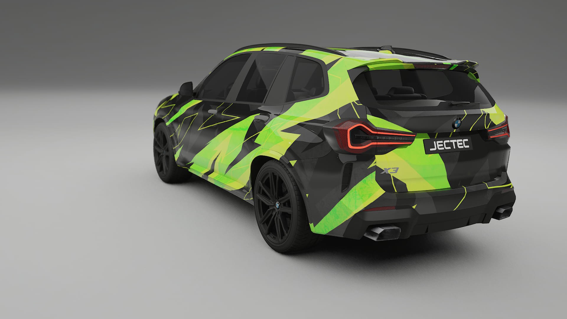 BMW X3 G01 facelift NINJA TURTLES Designed Wrap PPF Kit – Printable Polyurethane Film