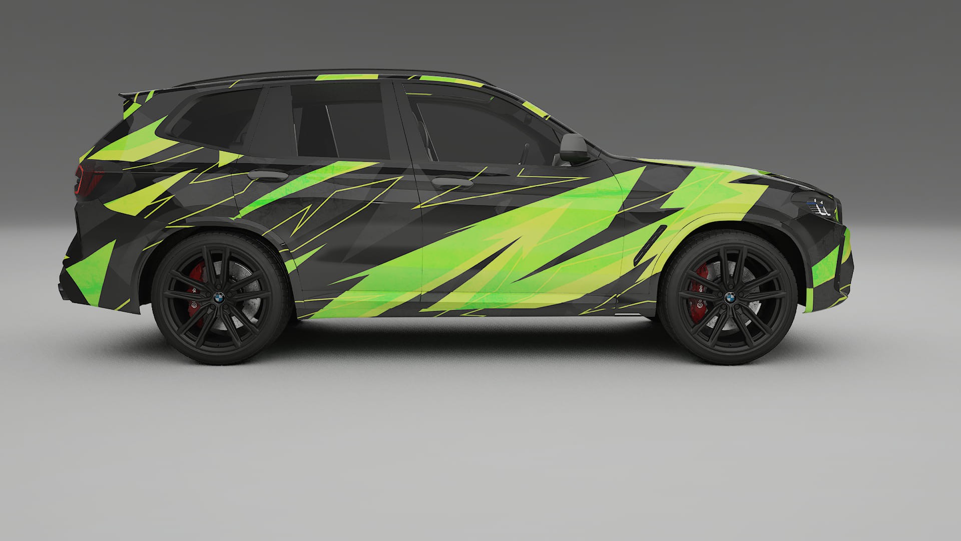 BMW X3 G01 facelift NINJA TURTLES Designed Wrap PPF Kit – Printable Polyurethane Film