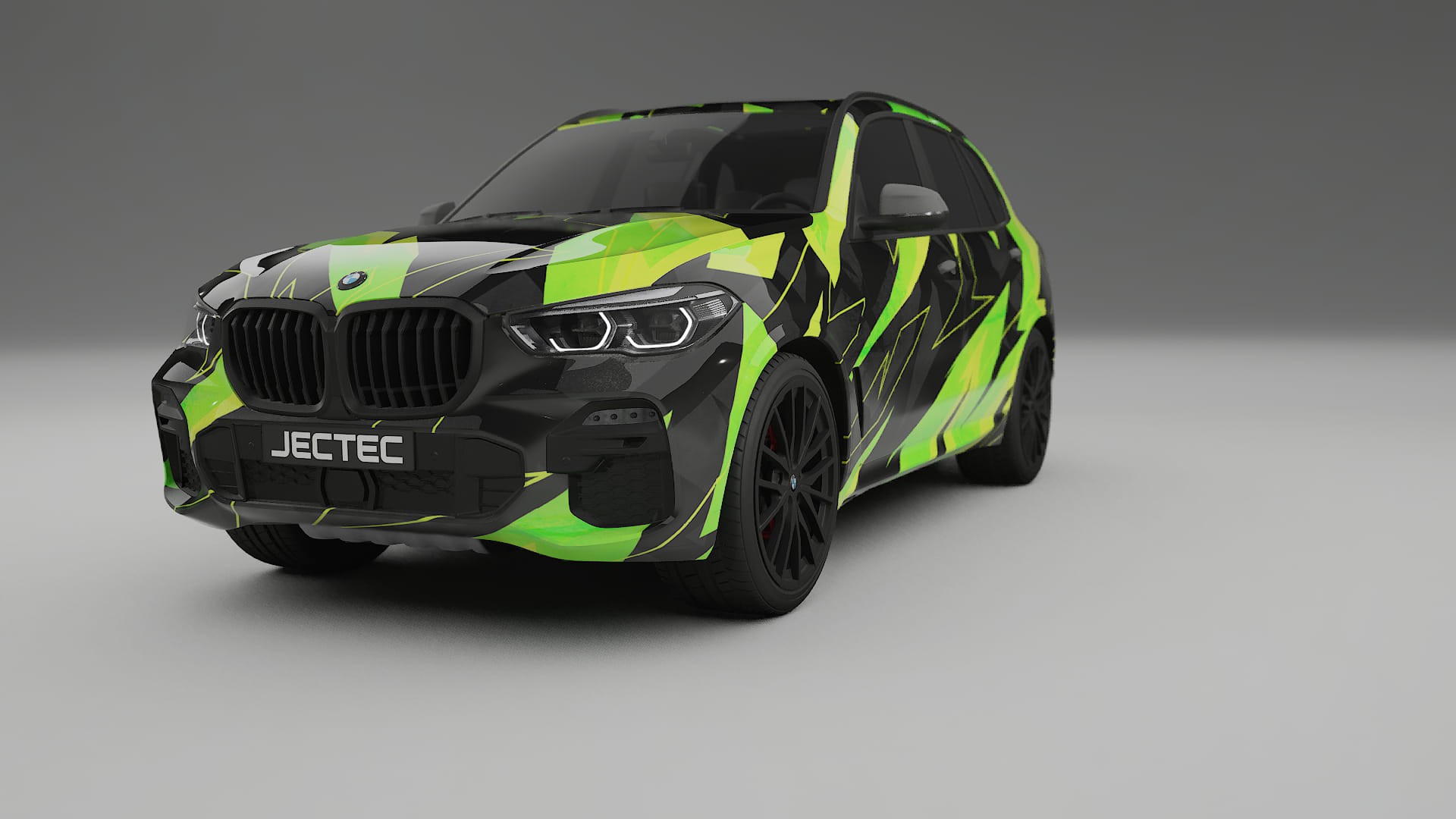 BMW X5 G05 M-Sport NINJA TURTLES Designed Wrap PPF Kit – Printable Polyurethane Film