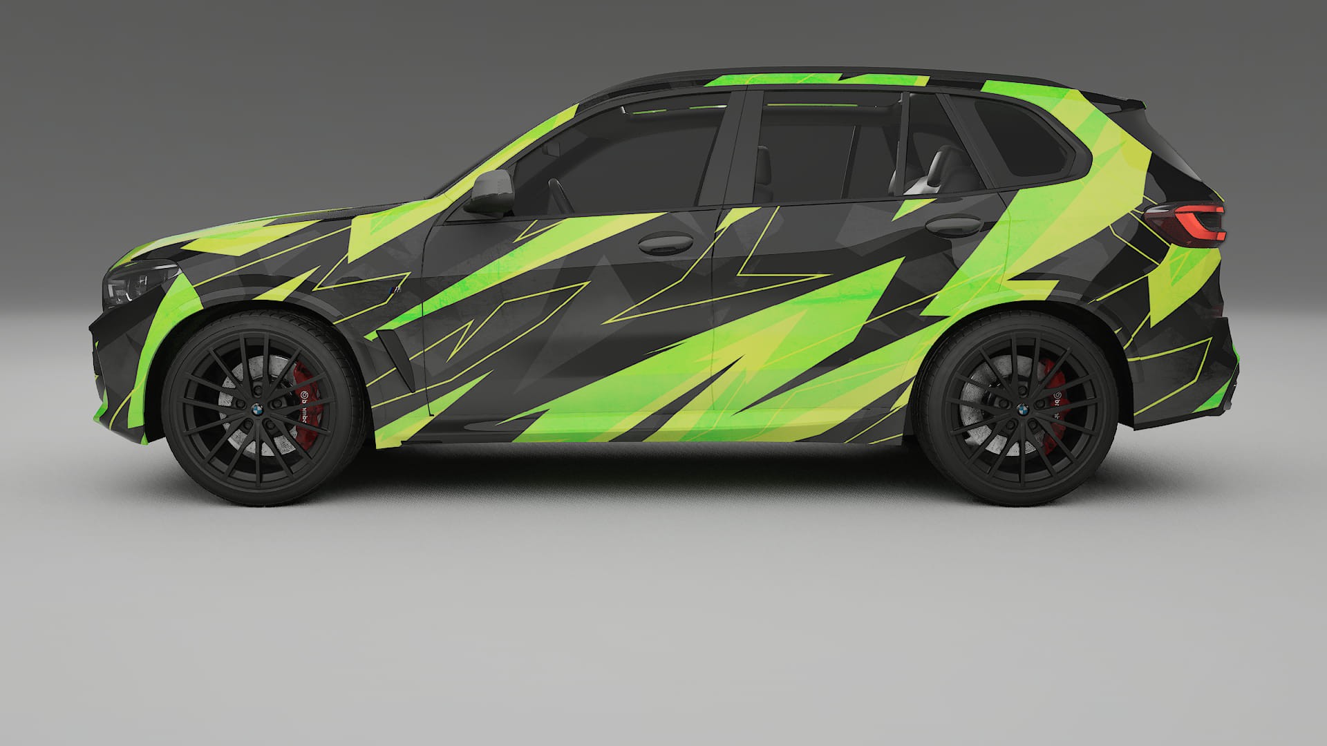 BMW X5 G05 M-Sport NINJA TURTLES Designed Wrap PPF Kit – Printable Polyurethane Film