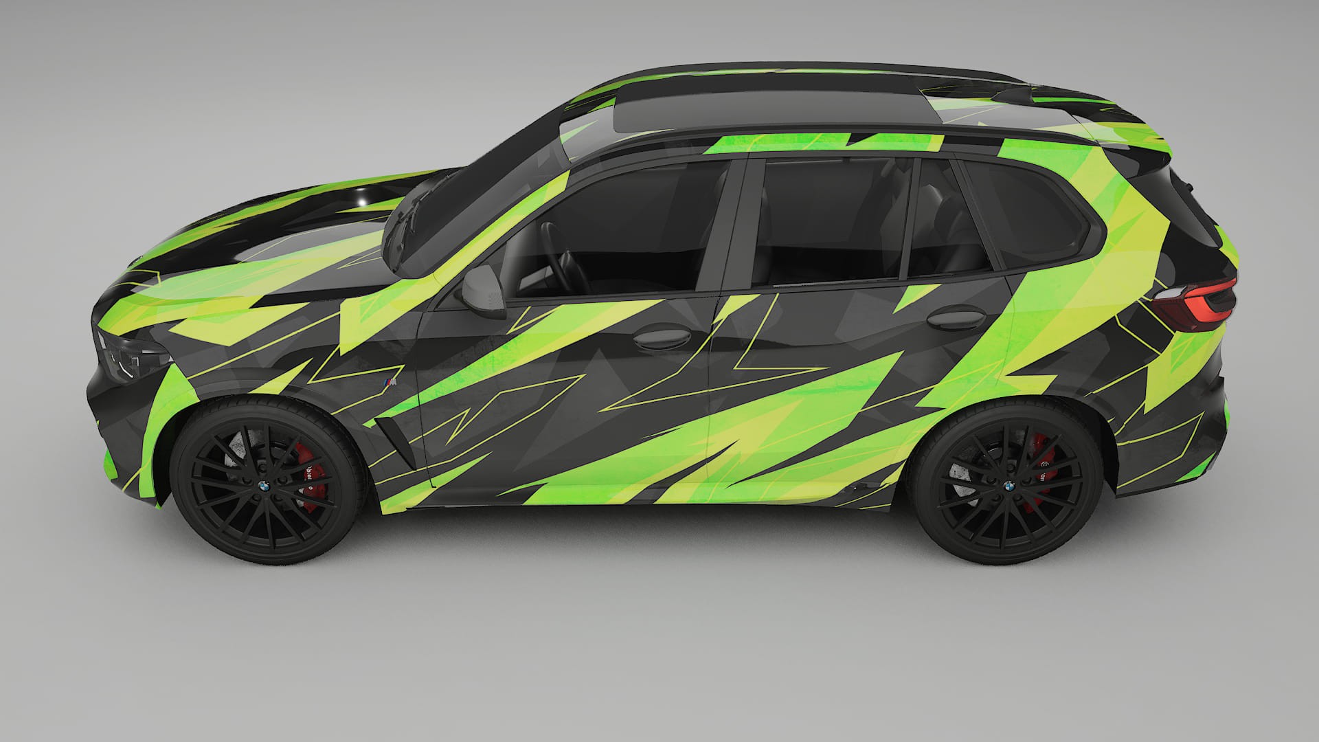 BMW X5 G05 M-Sport NINJA TURTLES Designed Wrap PPF Kit – Printable Polyurethane Film