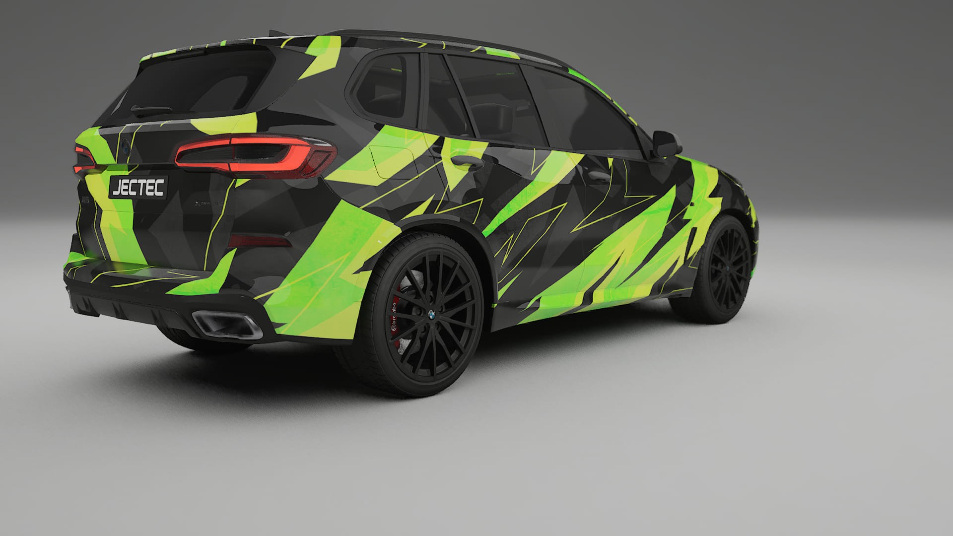 BMW X5 G05 M-Sport NINJA TURTLES Designed Wrap PPF Kit – Printable Polyurethane Film
