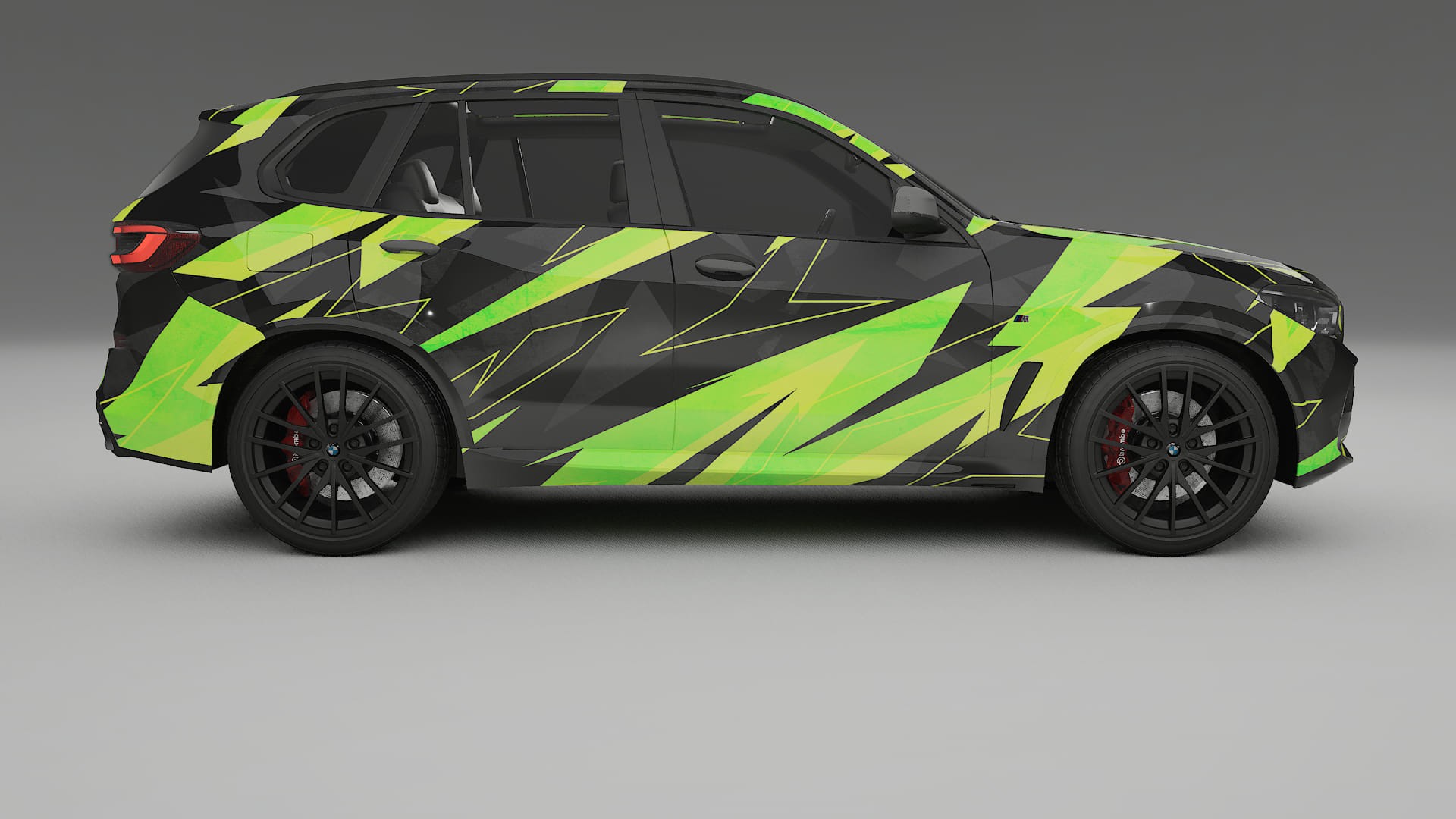 BMW X5 G05 M-Sport NINJA TURTLES Designed Wrap PPF Kit – Printable Polyurethane Film