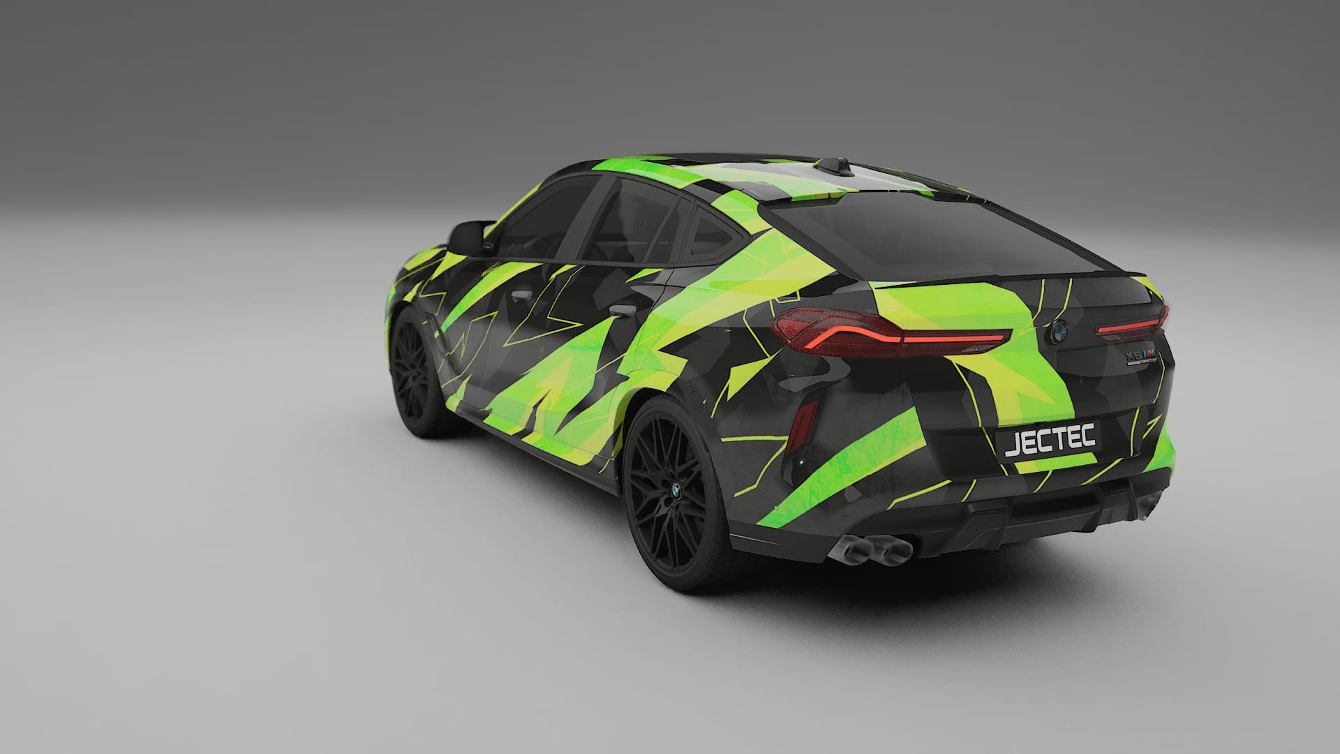 BMW X6 F96 Competition NINJA TURTLES Designed Wrap PPF Kit – Printable Polyurethane Film