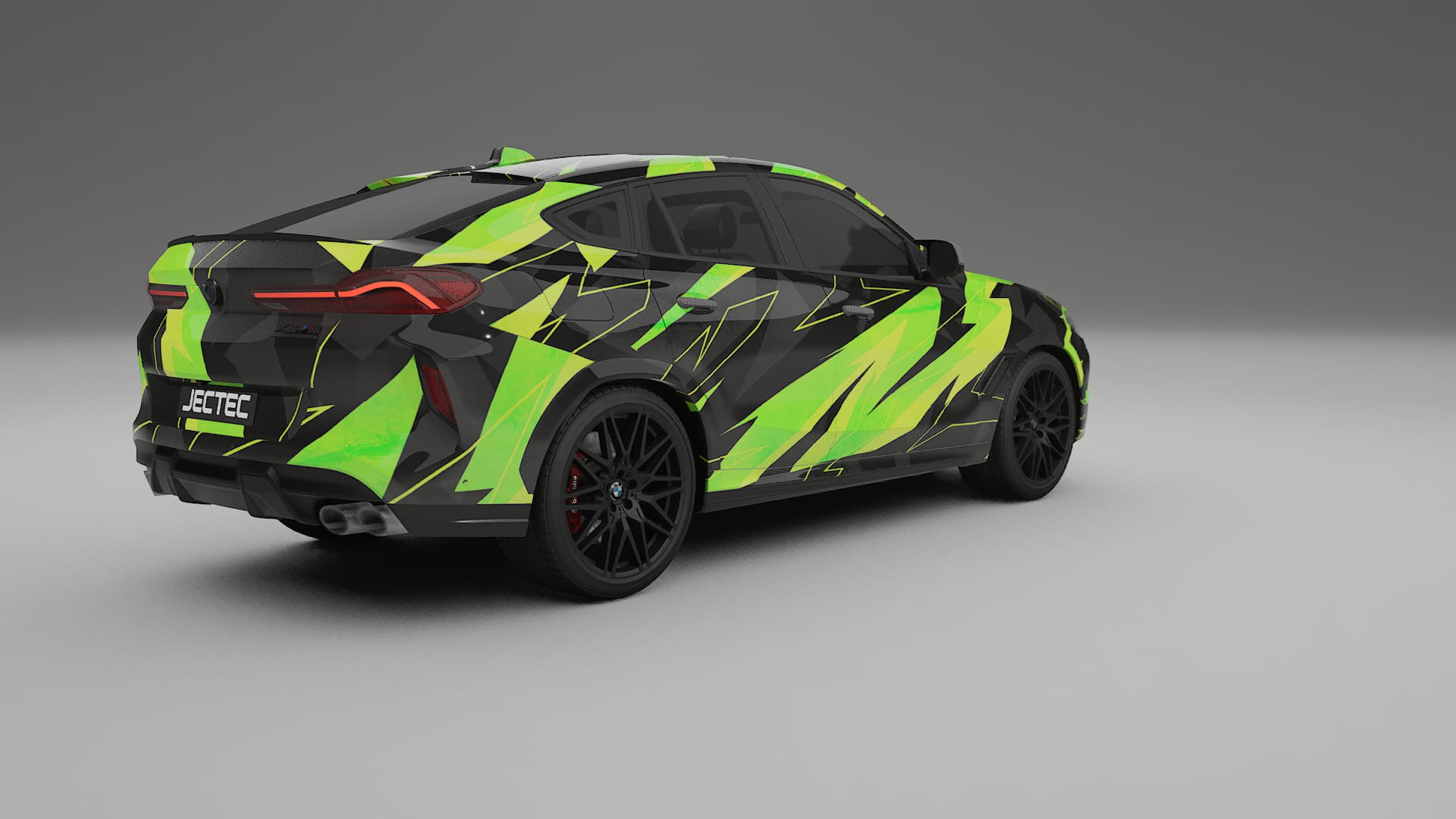 BMW X6 F96 Competition NINJA TURTLES Designed Wrap PPF Kit – Printable Polyurethane Film