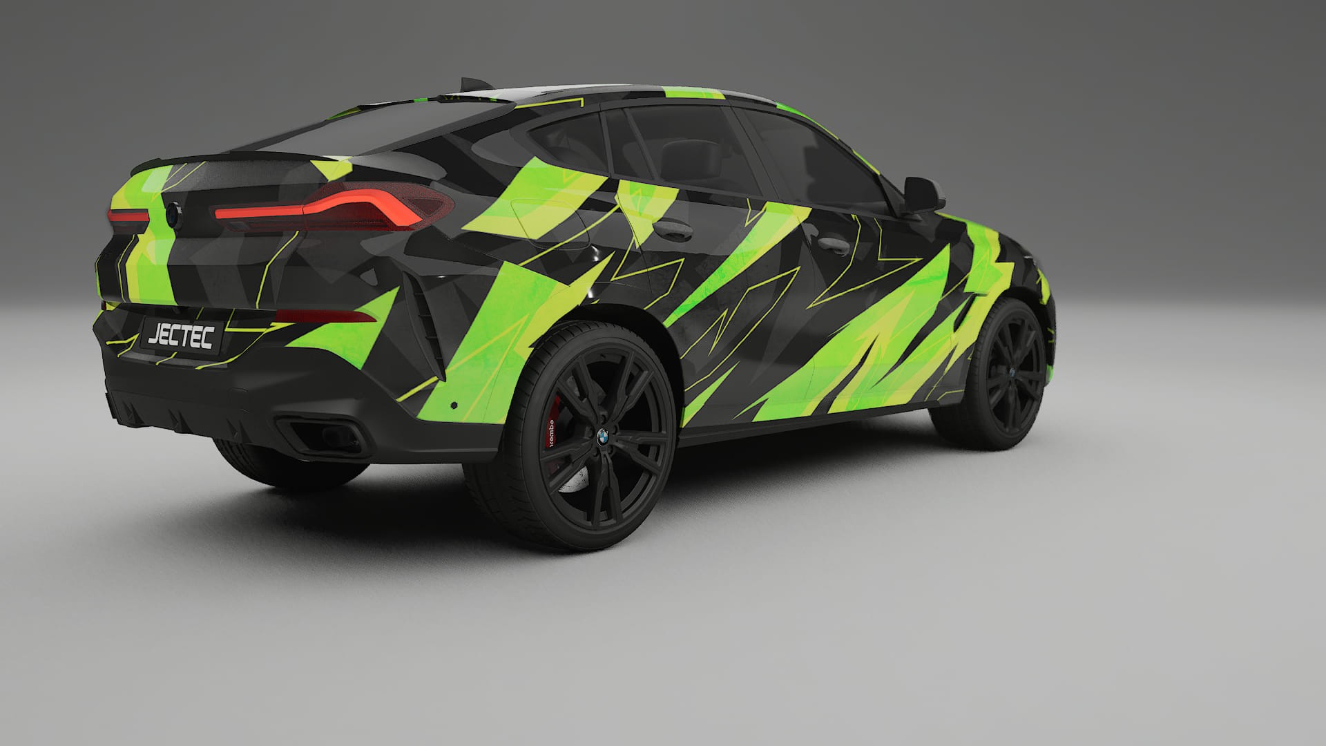 BMW X6 G06 F96 NINJA TURTLES Designed Wrap PPF Kit – Printable Polyurethane Film