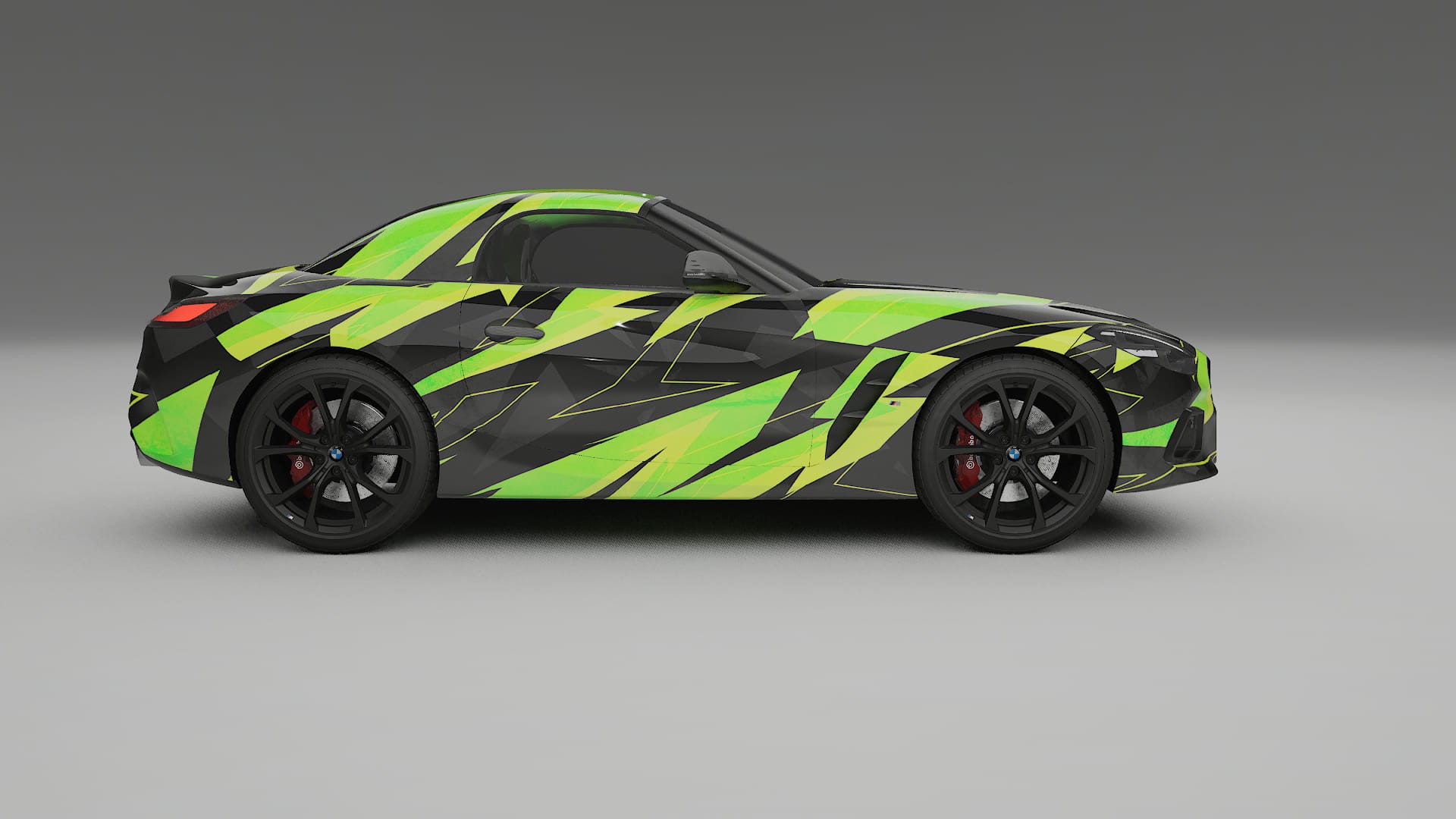 BMW Z4 G29 NINJA TURTLES Designed Wrap PPF Kit – Printable Polyurethane Film