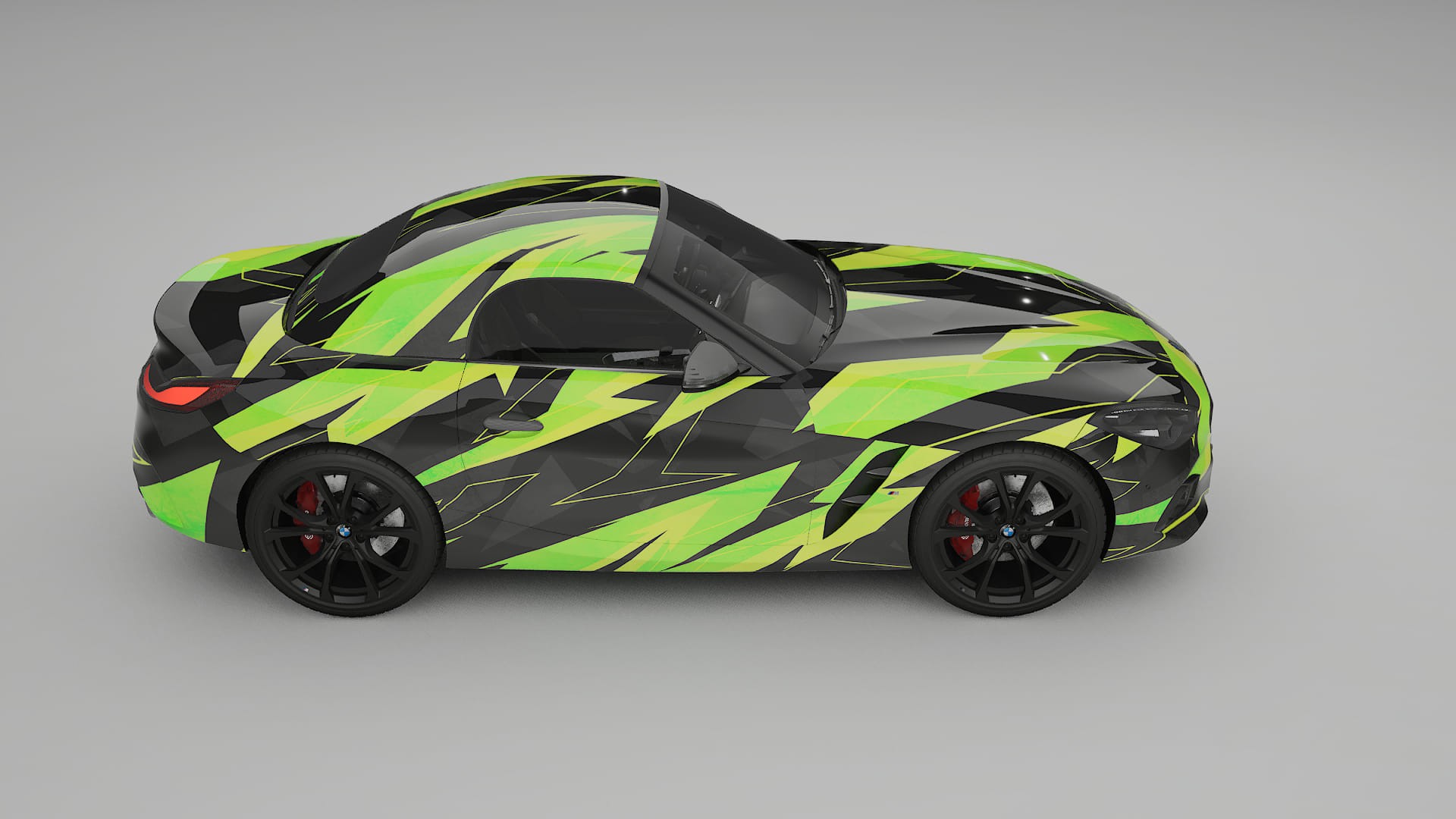 BMW Z4 G29 NINJA TURTLES Designed Wrap PPF Kit – Printable Polyurethane Film