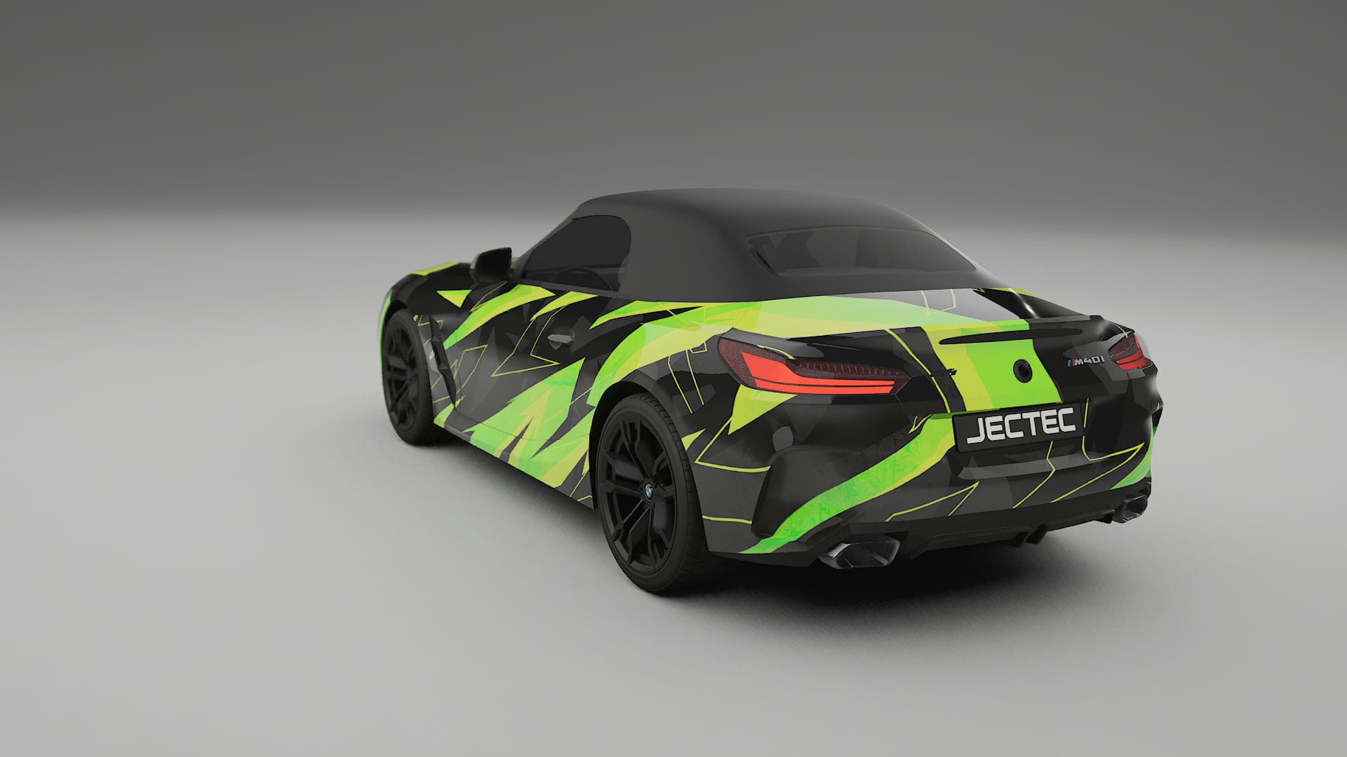BMW Z4 G29 M40i First edition roadster NINJA TURTLES Designed Wrap PPF Kit – Printable Polyurethane Film