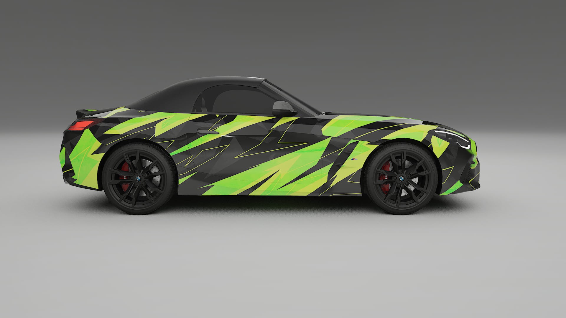 BMW Z4 G29 M40i First edition roadster NINJA TURTLES Designed Wrap PPF Kit – Printable Polyurethane Film