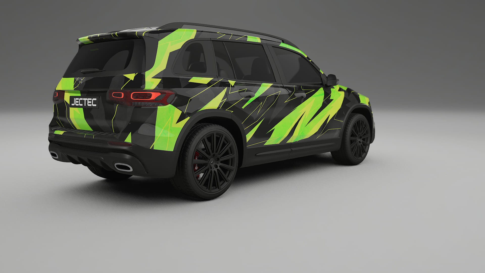 Mercedes AMG GLB NINJA TURTLES Designed Wrap PPF Kit – Printable Polyurethane Film