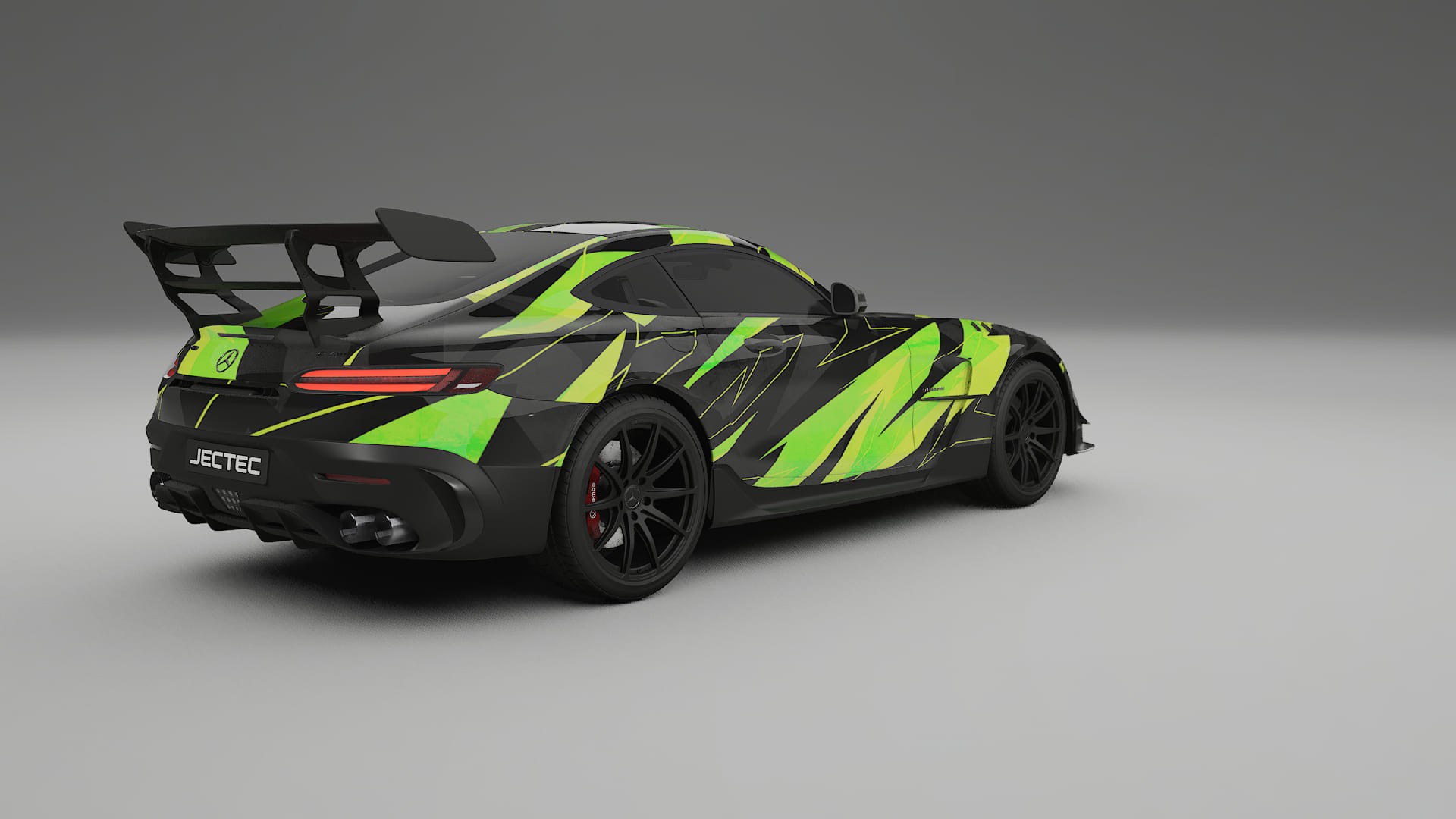 Mercedes AMG GT Black Series C192 Coupe NINJA TURTLES Designed Wrap PPF Kit – Printable Polyurethane Film