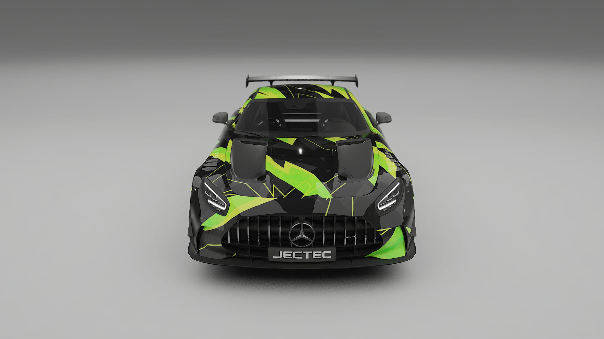 Mercedes AMG GT Black Series C192 Coupe NINJA TURTLES Designed Wrap PPF Kit – Printable Polyurethane Film