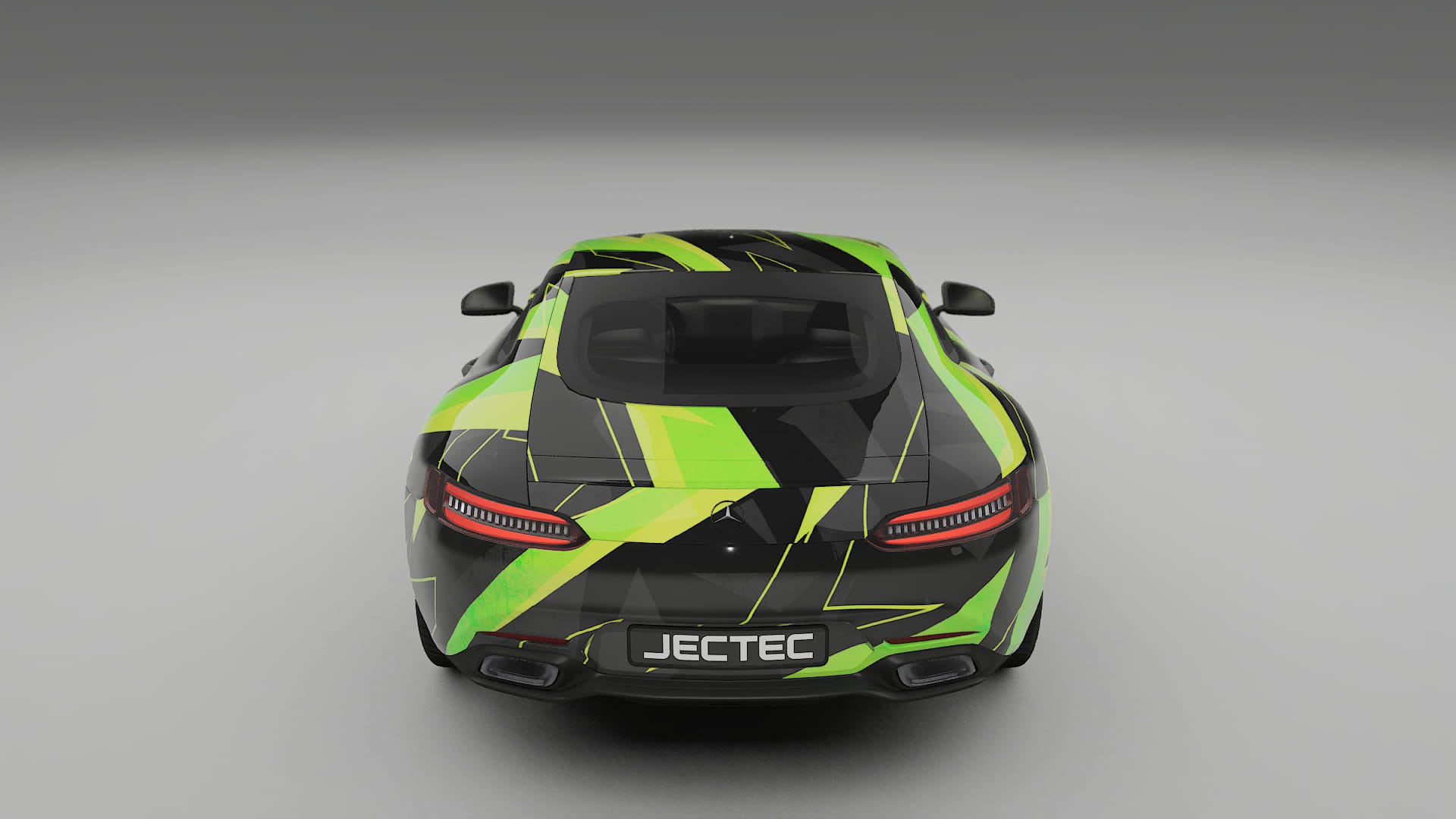 Mercedes AMG GT C190 Coupe NINJA TURTLES Designed Wrap PPF Kit – Printable Polyurethane Film