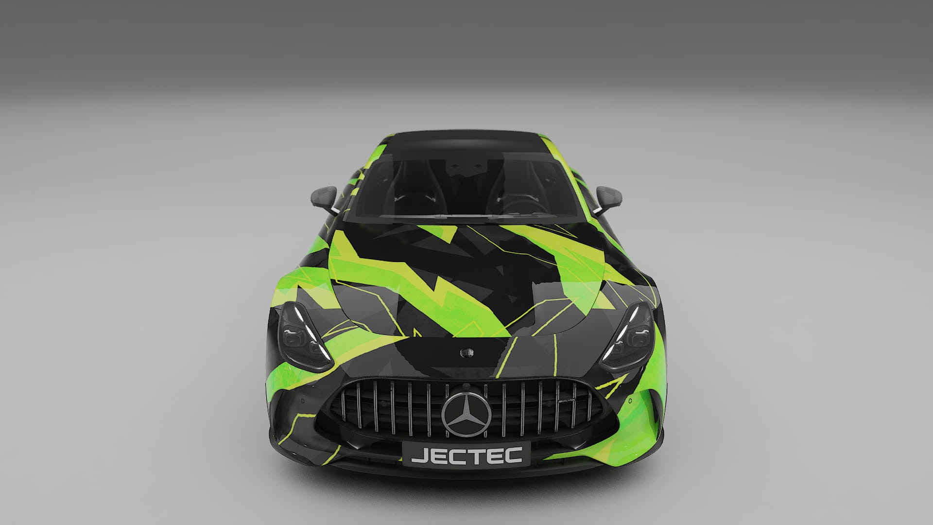 Mercedes AMG GT Coupe C192 NINJA TURTLES Designed Wrap PPF Kit – Printable Polyurethane Film