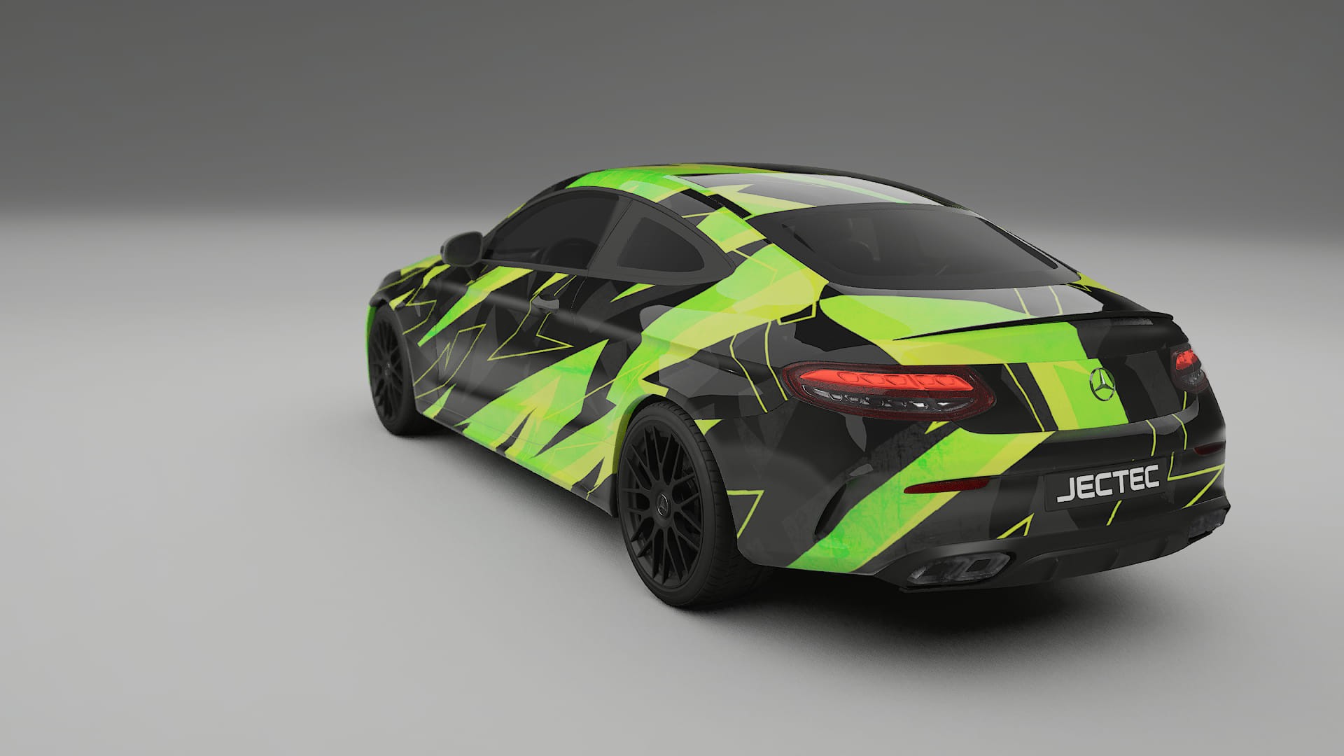 Mercedes C63 AMG W205 Coupe NINJA TURTLES Designed Wrap PPF Kit – Printable Polyurethane Film