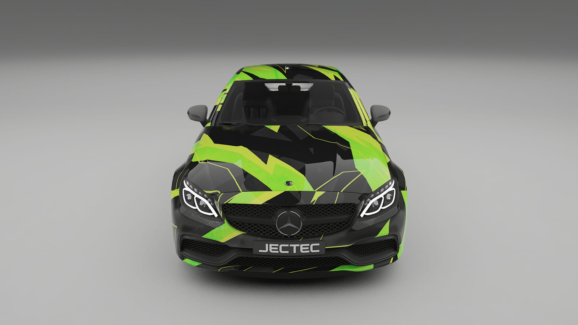 Mercedes C63 AMG W205 Coupe NINJA TURTLES Designed Wrap PPF Kit – Printable Polyurethane Film