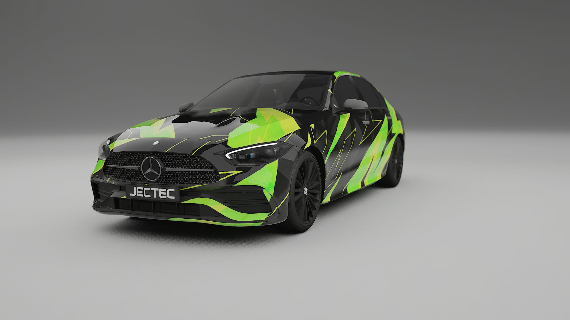 Mercedes C-class W206 NINJA TURTLES Designed Wrap PPF Kit – Printable Polyurethane Film