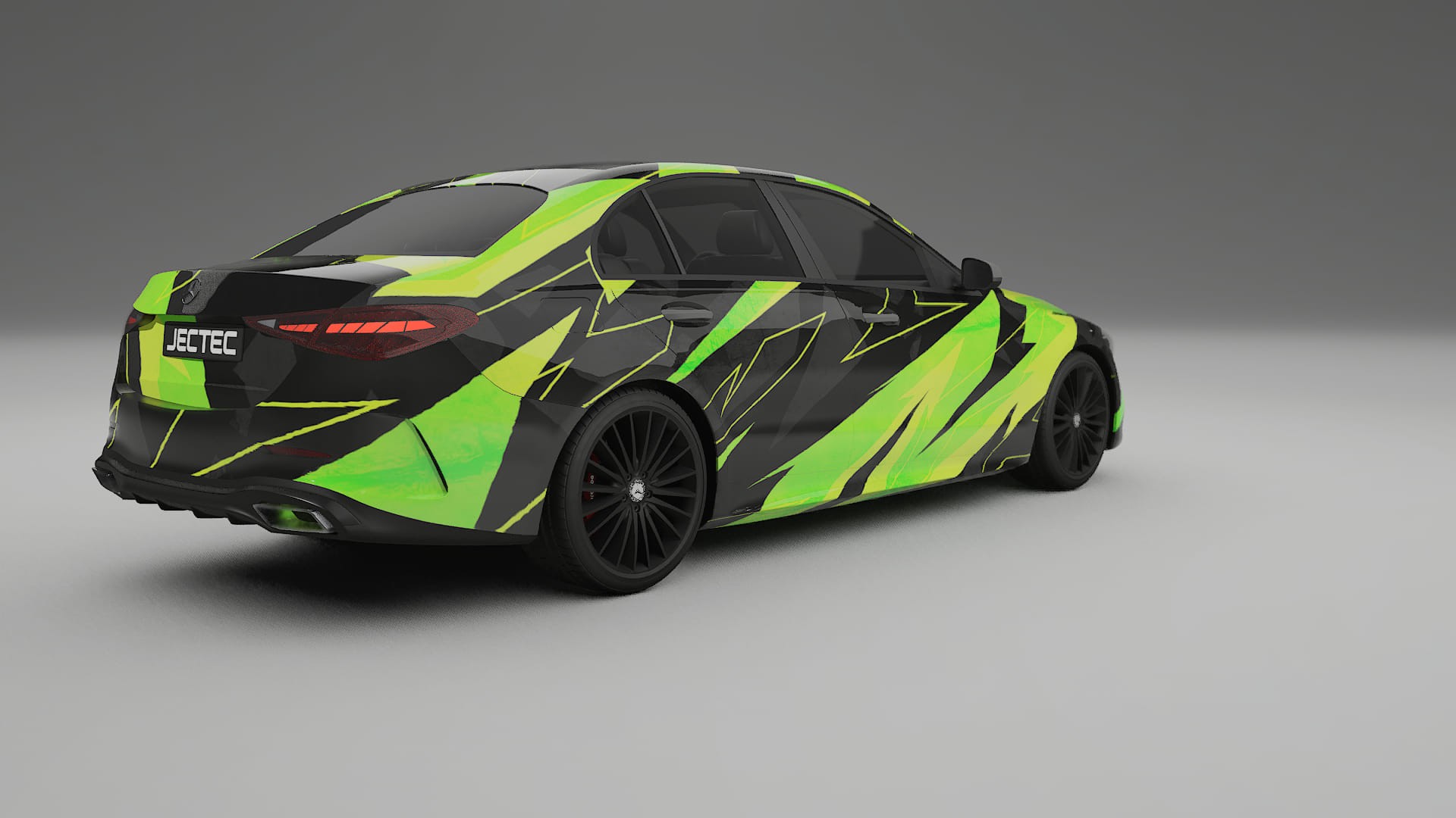 Mercedes C-class W206 NINJA TURTLES Designed Wrap PPF Kit – Printable Polyurethane Film