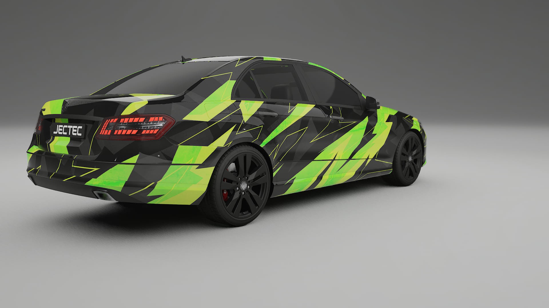 Mercedes E-class Sedan W212 Prefacelift pre-LCI NINJA TURTLES Designed Wrap PPF Kit – Printable Polyurethane Film