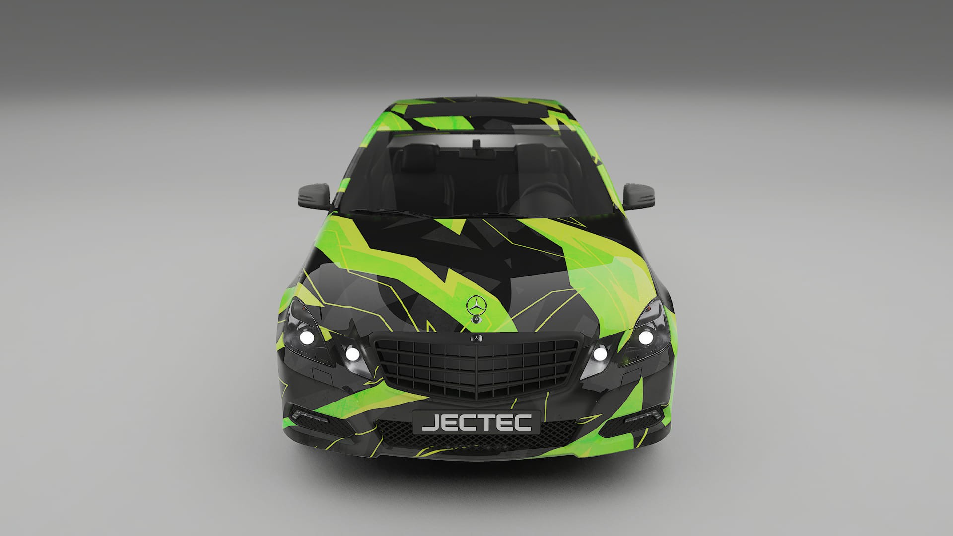 Mercedes E-class Sedan W212 Prefacelift pre-LCI NINJA TURTLES Designed Wrap PPF Kit – Printable Polyurethane Film