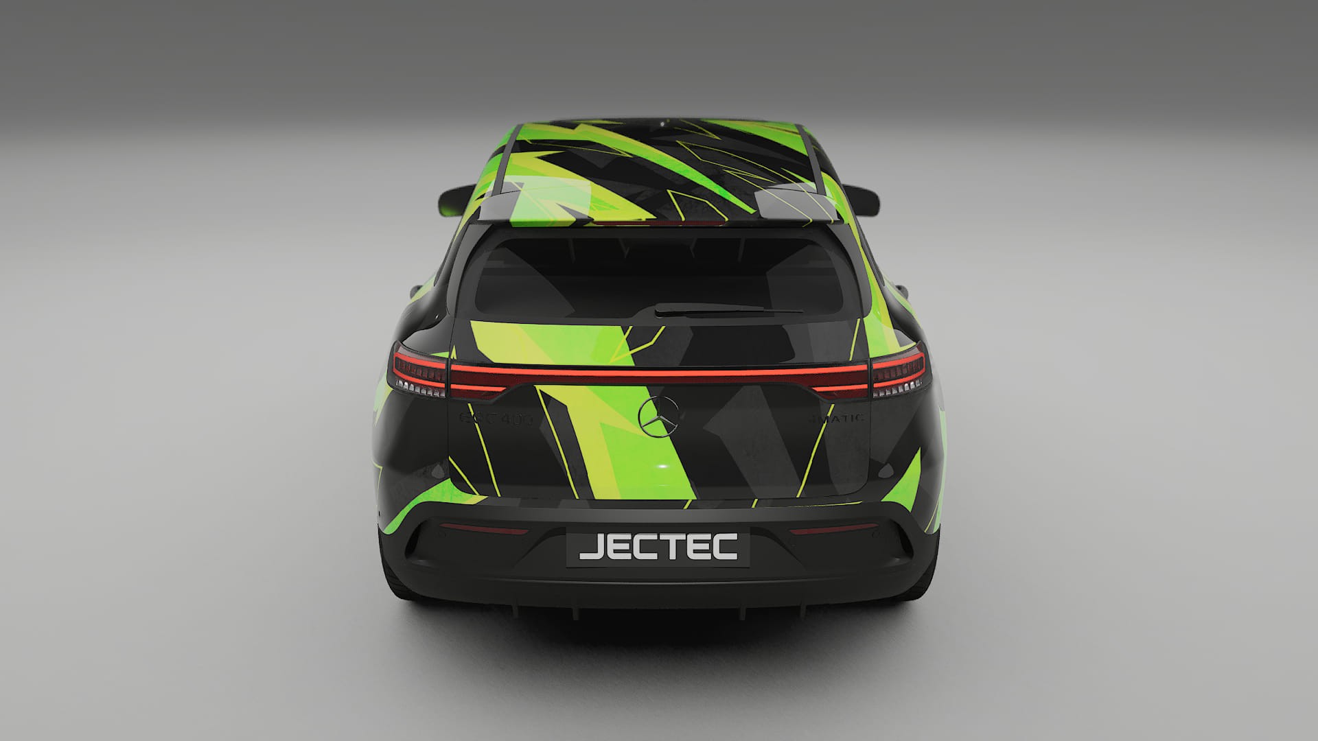 Mercedes EQC AMG NINJA TURTLES Designed Wrap PPF Kit – Printable Polyurethane Film