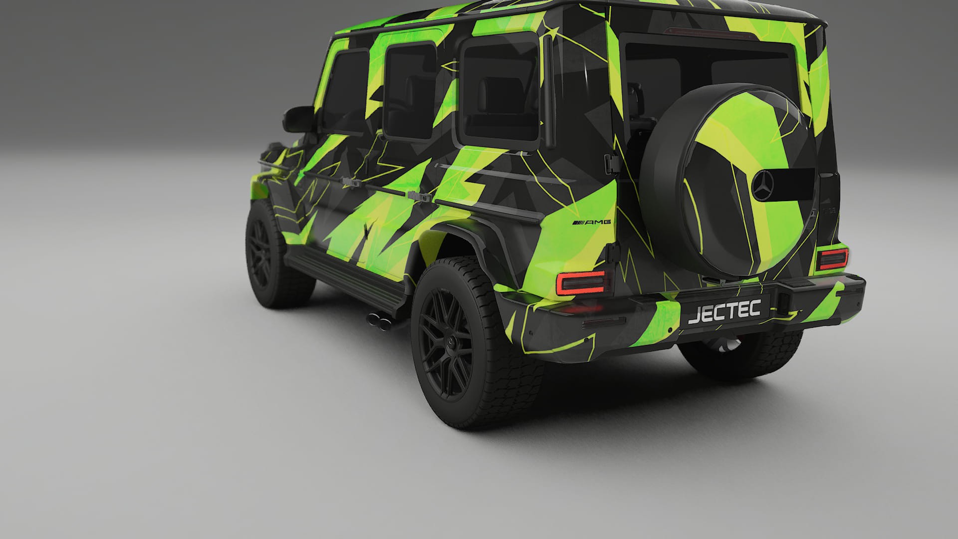 Mercedes G63 AMG W463A NINJA TURTLES Designed Wrap PPF Kit – Printable Polyurethane Film