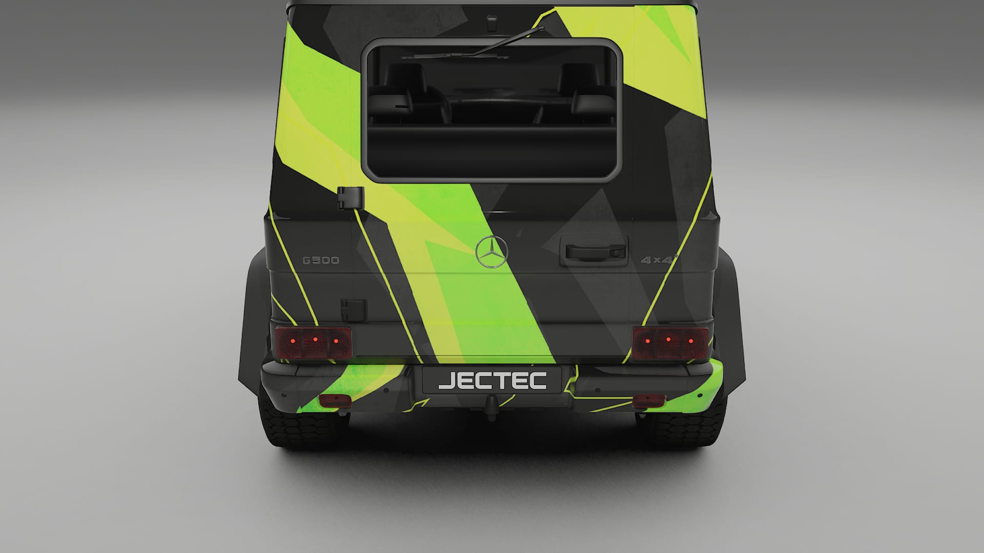 Mercedes G-class 4x4 W463 NINJA TURTLES Designed Wrap PPF Kit – Printable Polyurethane Film