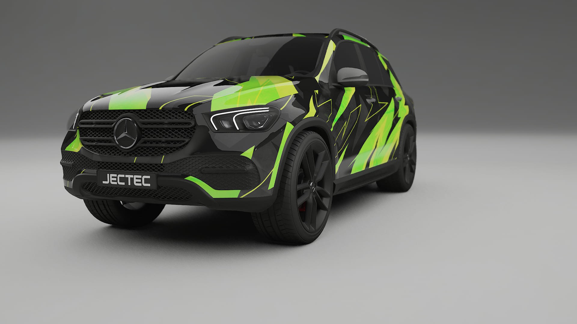 Mercedes GLE W167 NINJA TURTLES Designed Wrap PPF Kit – Printable Polyurethane Film