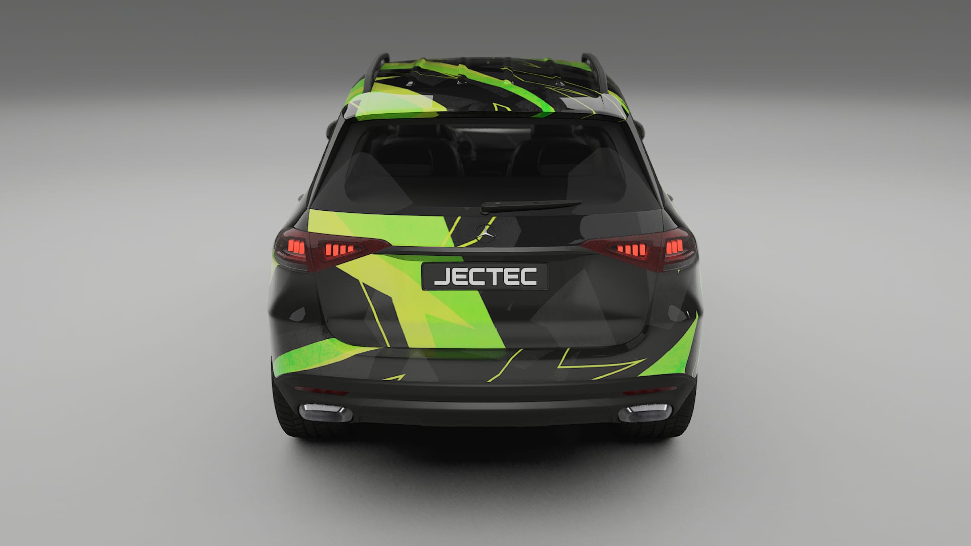 Mercedes GLE W167 NINJA TURTLES Designed Wrap PPF Kit – Printable Polyurethane Film