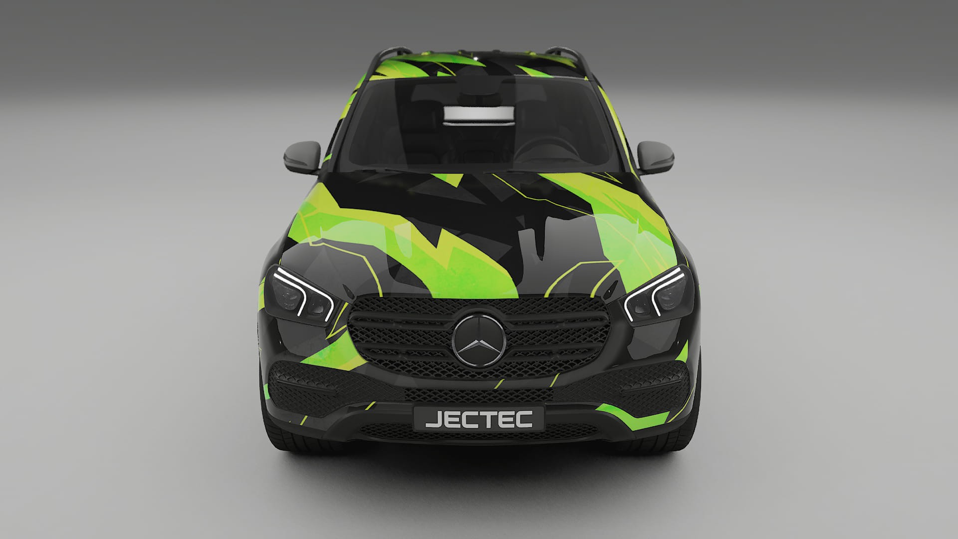Mercedes GLE W167 NINJA TURTLES Designed Wrap PPF Kit – Printable Polyurethane Film
