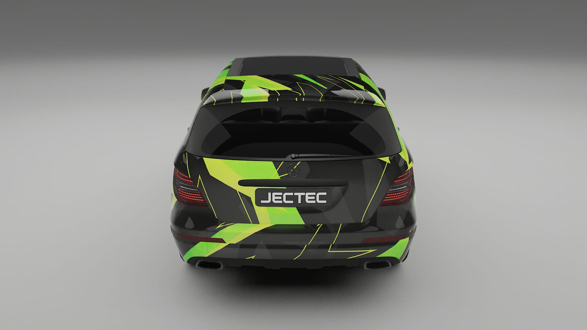 Mercedes R-class W251 facelift LCI NINJA TURTLES Designed Wrap PPF Kit – Printable Polyurethane Film