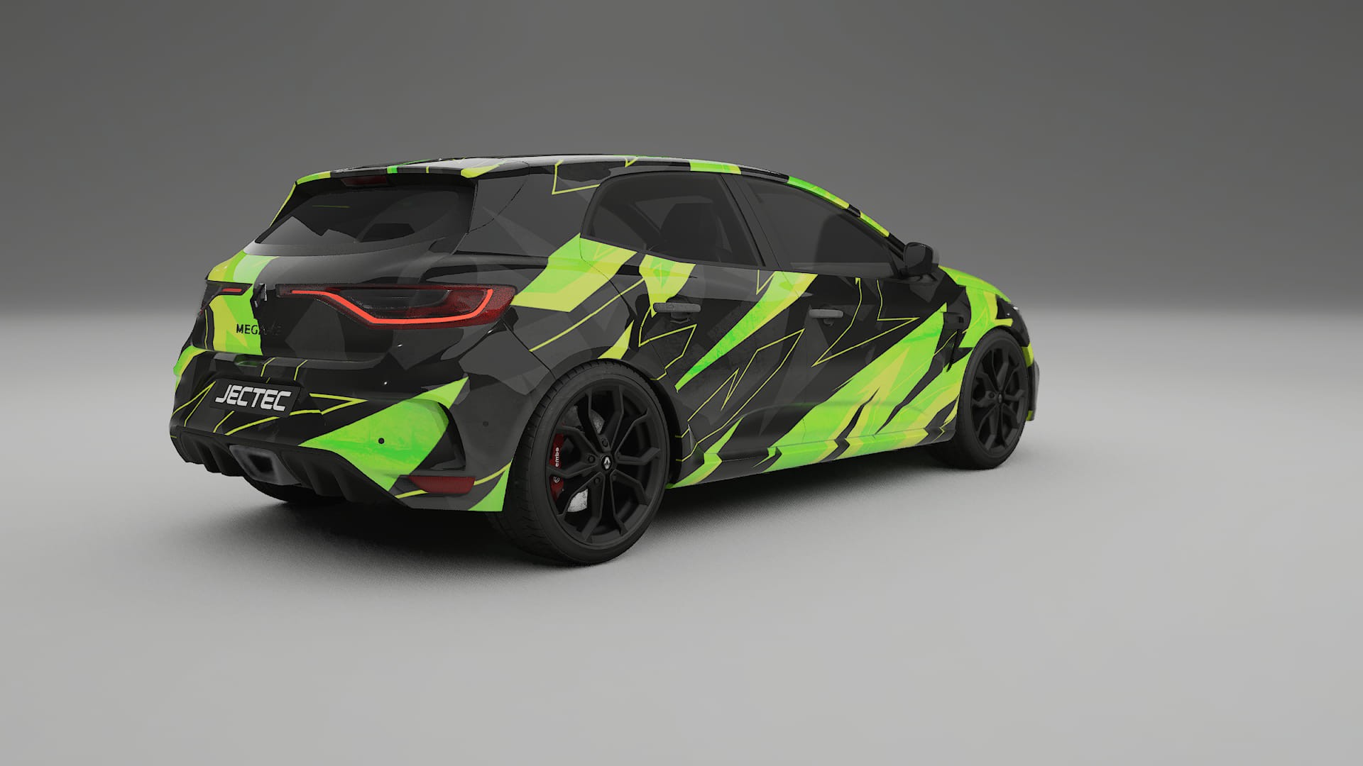 Renault Megane RS IV NINJA TURTLES Designed Wrap PPF Kit – Printable Polyurethane Film