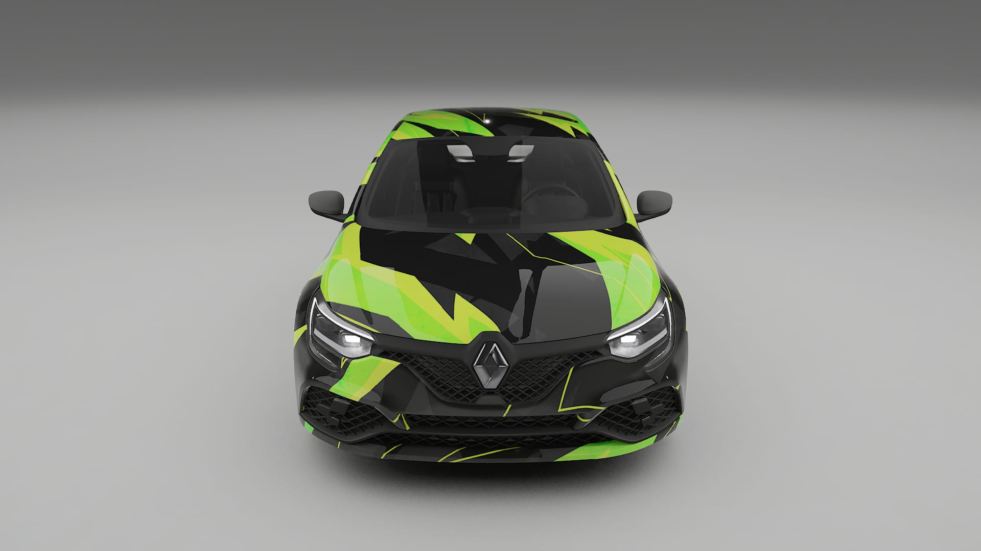 Renault Megane RS IV NINJA TURTLES Designed Wrap PPF Kit – Printable Polyurethane Film