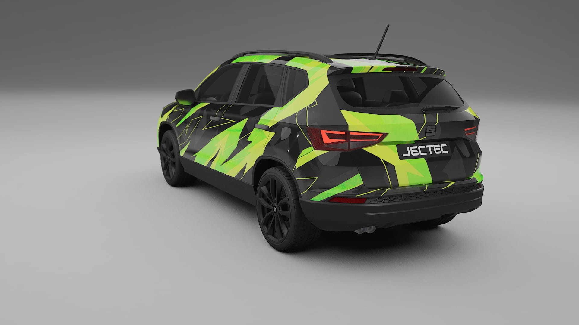Seat Ateca KH7 NINJA TURTLES Designed Wrap PPF Kit – Printable Polyurethane Film