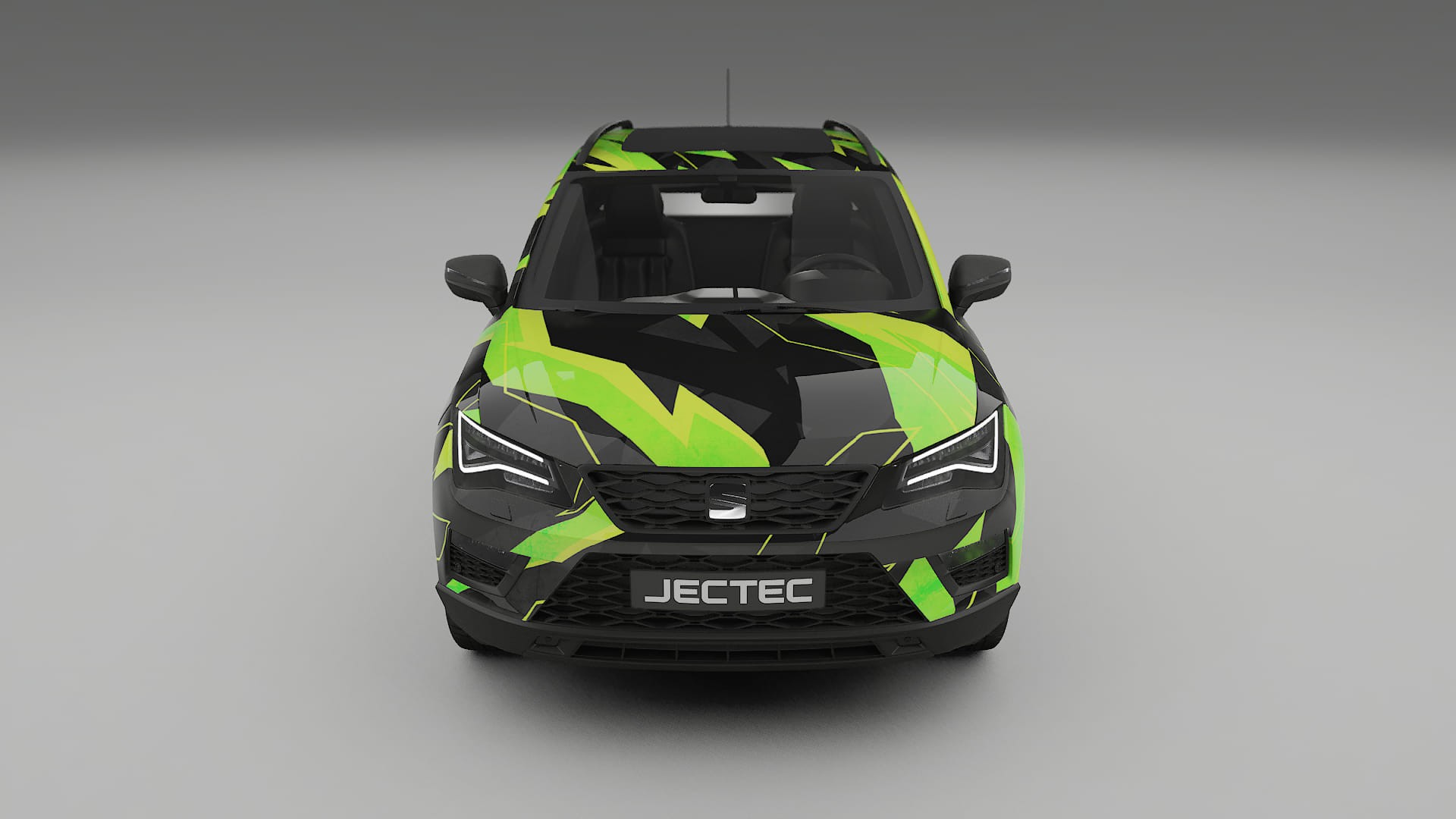 Seat Ateca KH7 NINJA TURTLES Designed Wrap PPF Kit – Printable Polyurethane Film