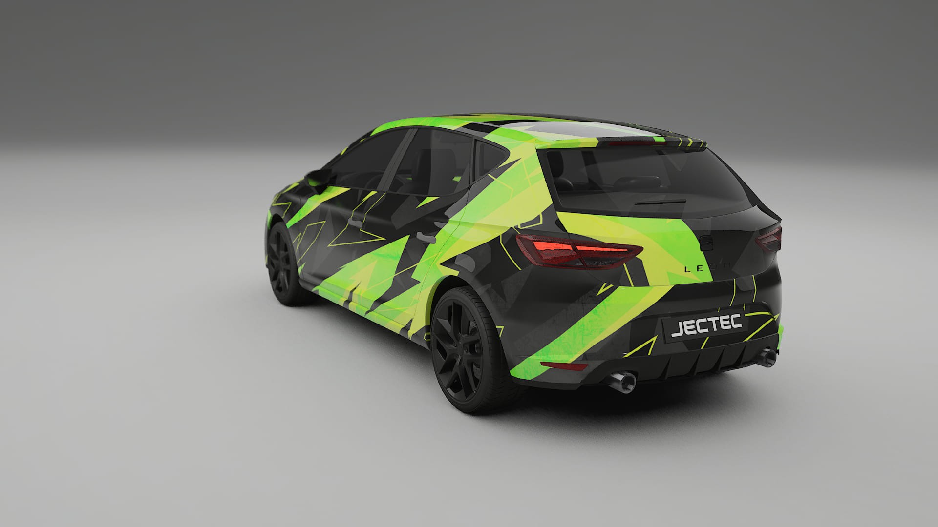 Seat Leon FR 5F NINJA TURTLES Designed Wrap PPF Kit – Printable Polyurethane Film
