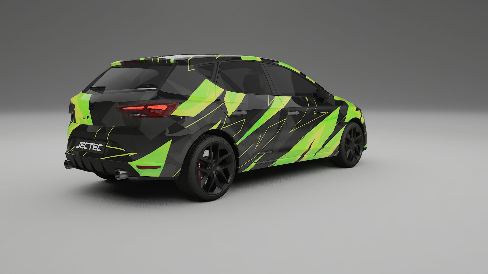 Seat Leon FR 5F NINJA TURTLES Designed Wrap PPF Kit – Printable Polyurethane Film