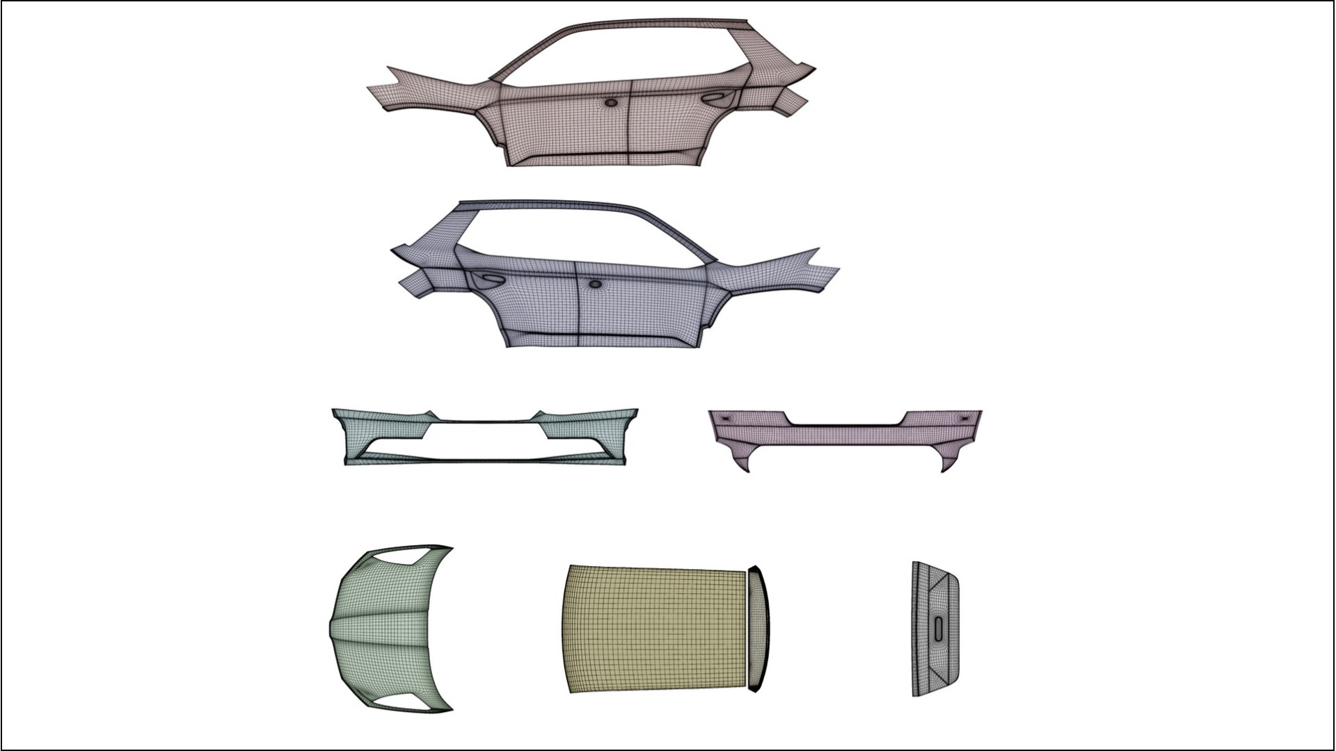 Škoda Fabia R5 6V NINJA TURTLES Designed Wrap PPF Kit – Printable Polyurethane Film 2