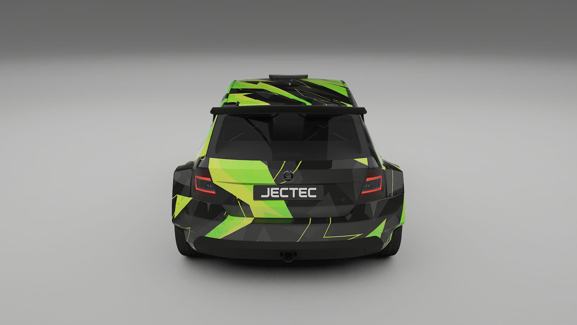 Škoda Fabia R5 6V NINJA TURTLES Designed Wrap PPF Kit – Printable Polyurethane Film