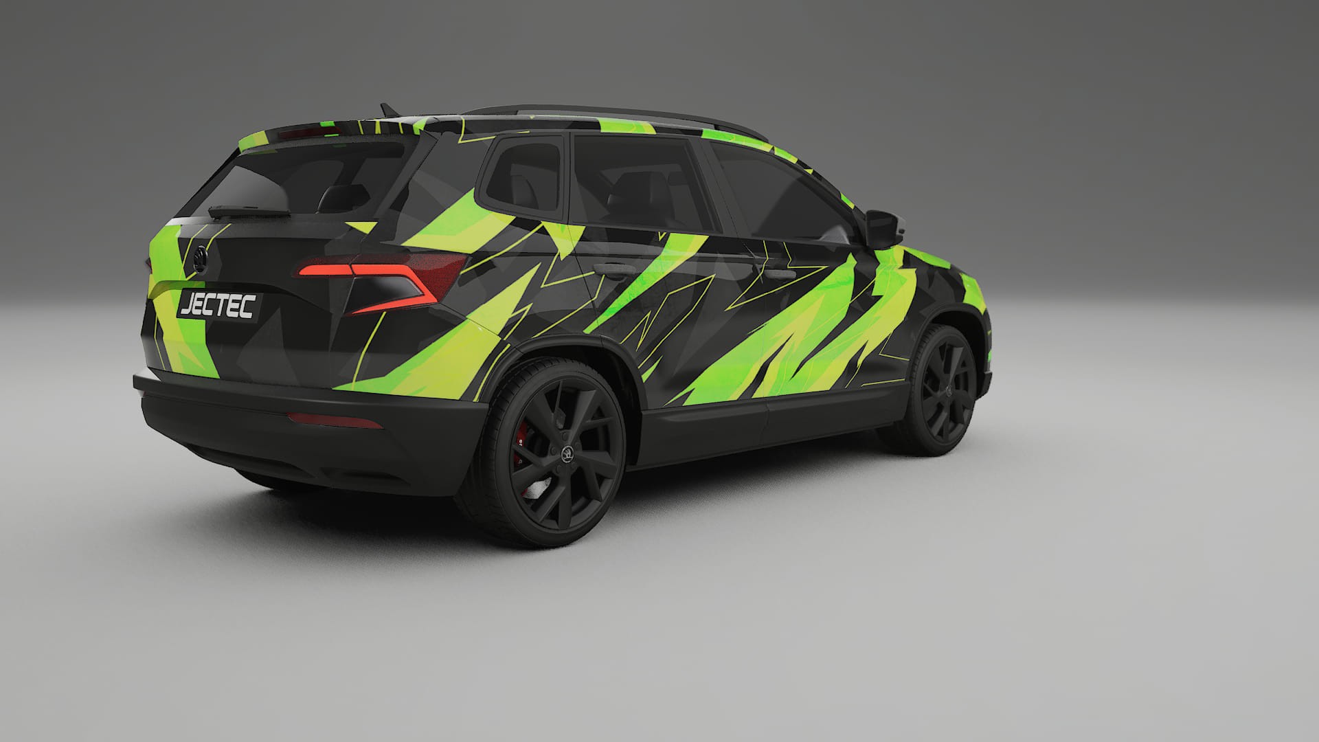Škoda Karoq NU7 NINJA TURTLES Designed Wrap PPF Kit – Printable Polyurethane Film