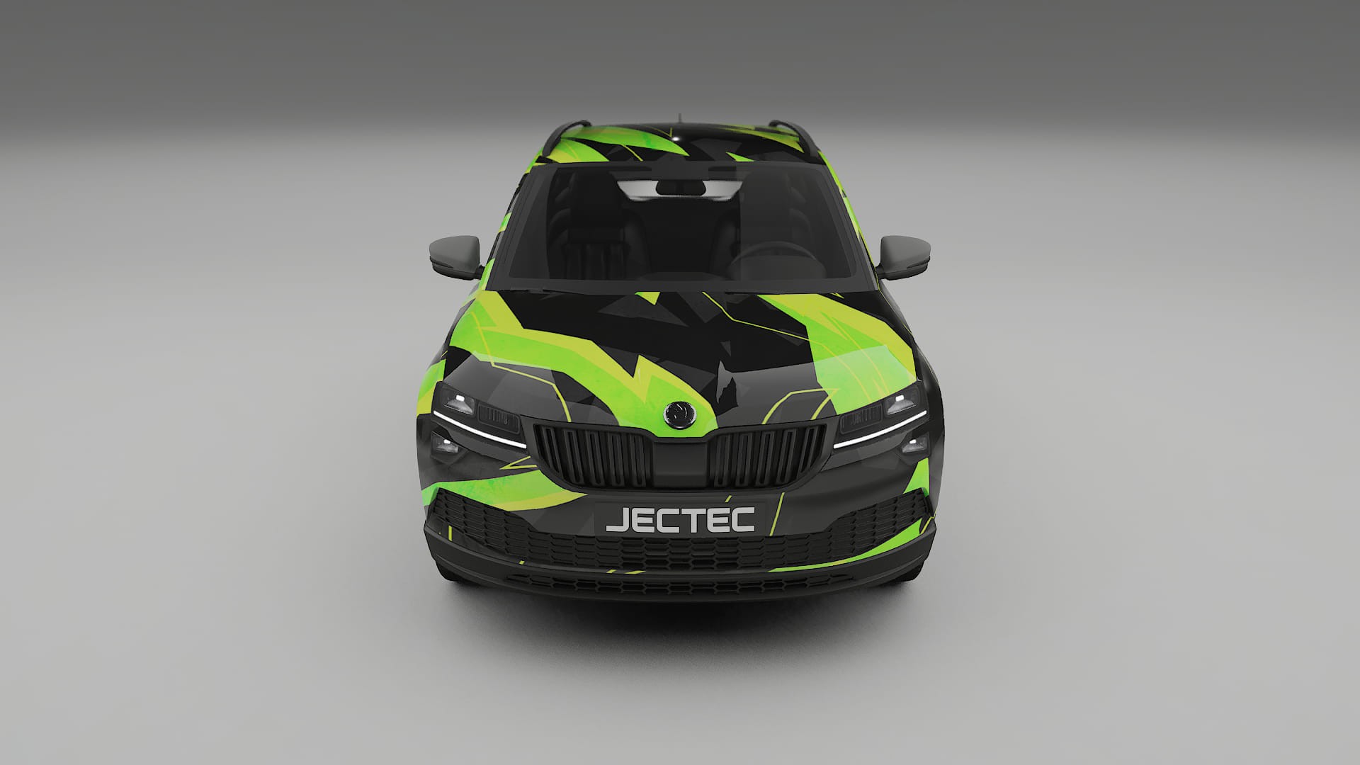 Škoda Karoq NU7 NINJA TURTLES Designed Wrap PPF Kit – Printable Polyurethane Film