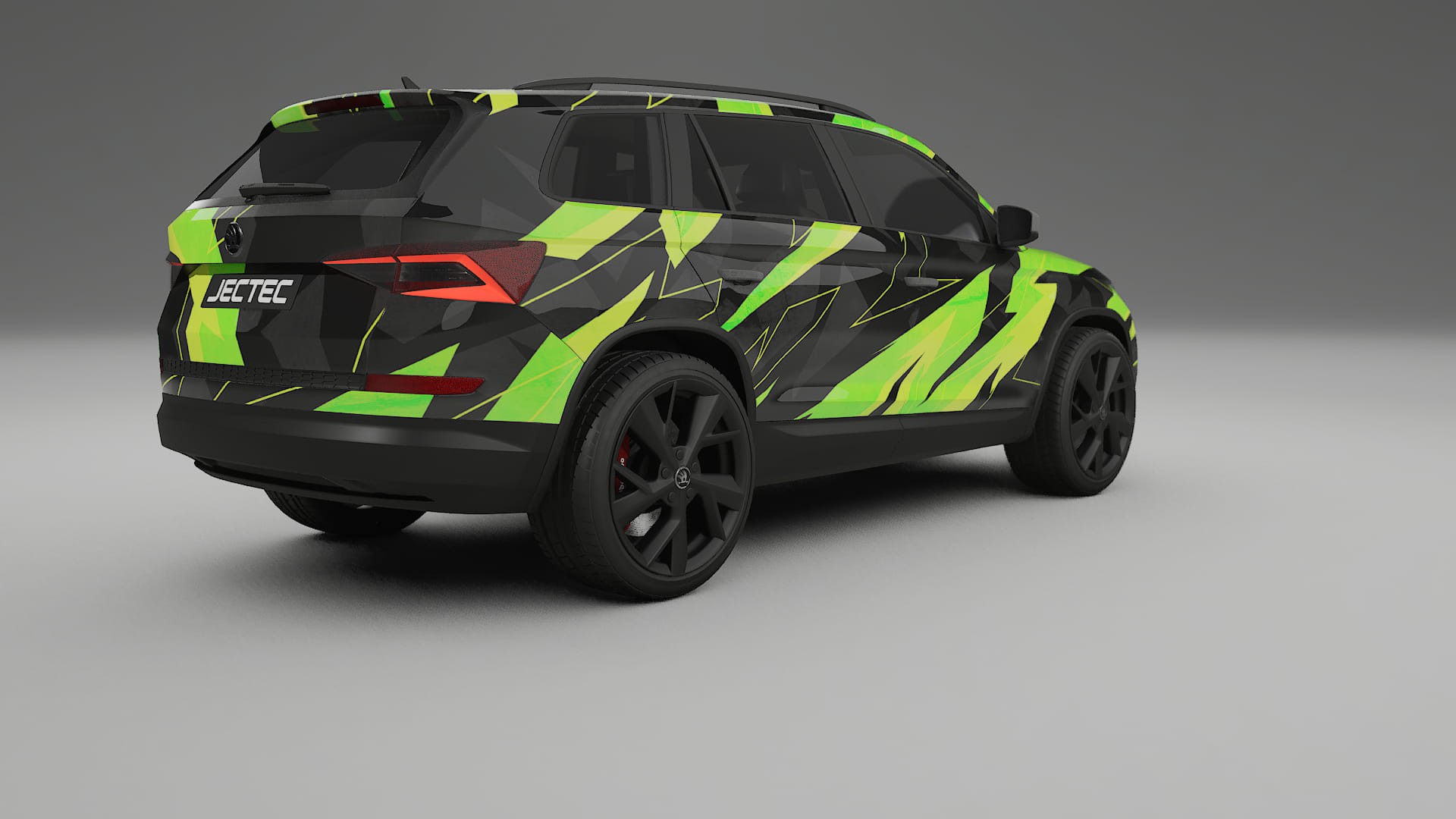 Škoda Kodiaq NS7 NINJA TURTLES Designed Wrap PPF Kit – Printable Polyurethane Film