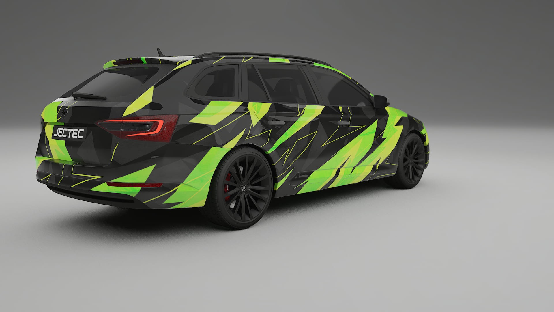 Škoda Superb B8 NINJA TURTLES Designed Wrap PPF Kit – Printable Polyurethane Film